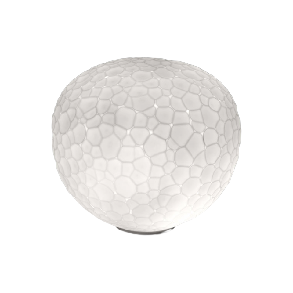 Tischlampe METEORITE weiß