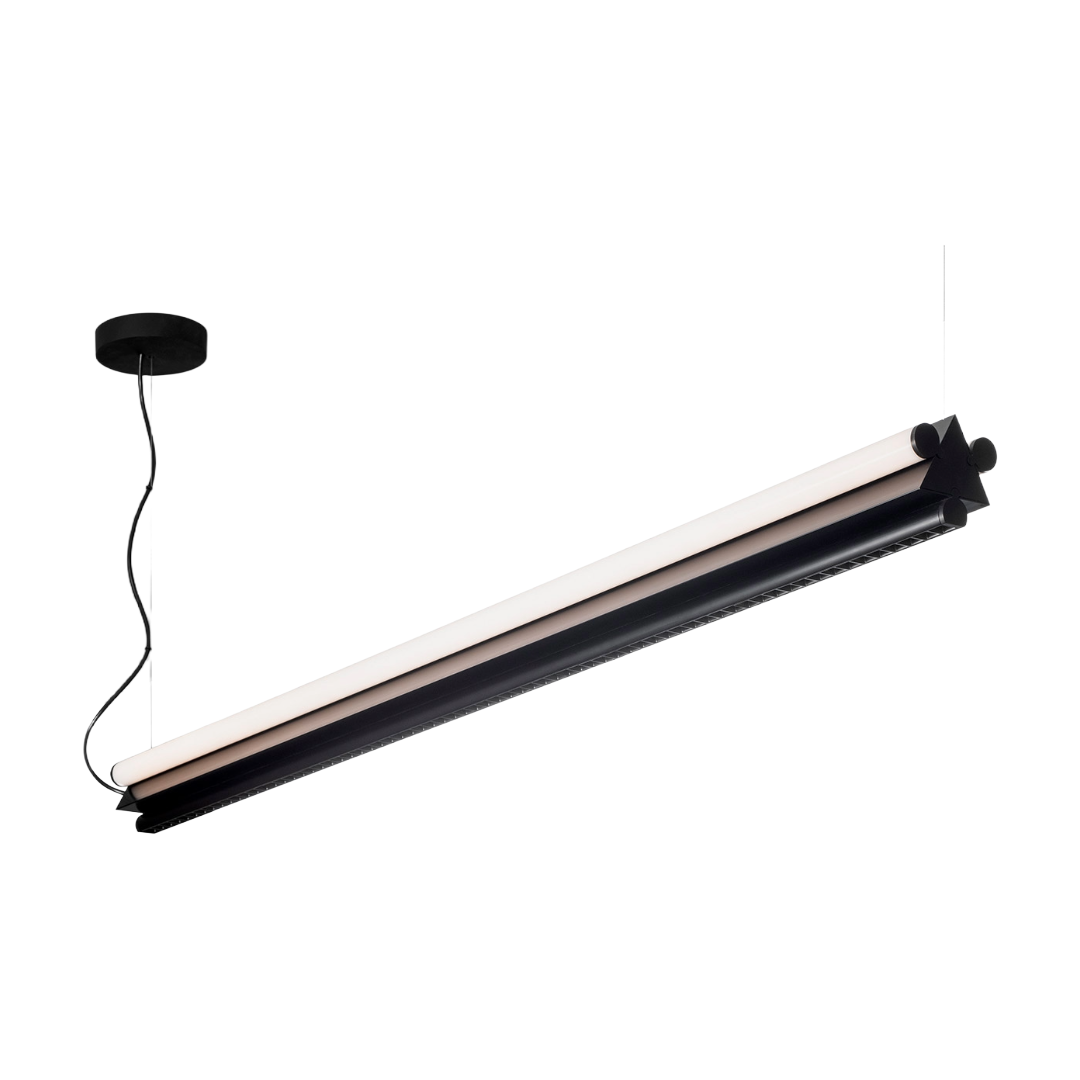 DREISPITZ HORIZONTAL black pendant lamp