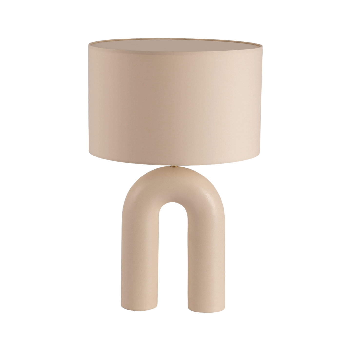 Tischlampe aus Keramik ARKO ecru