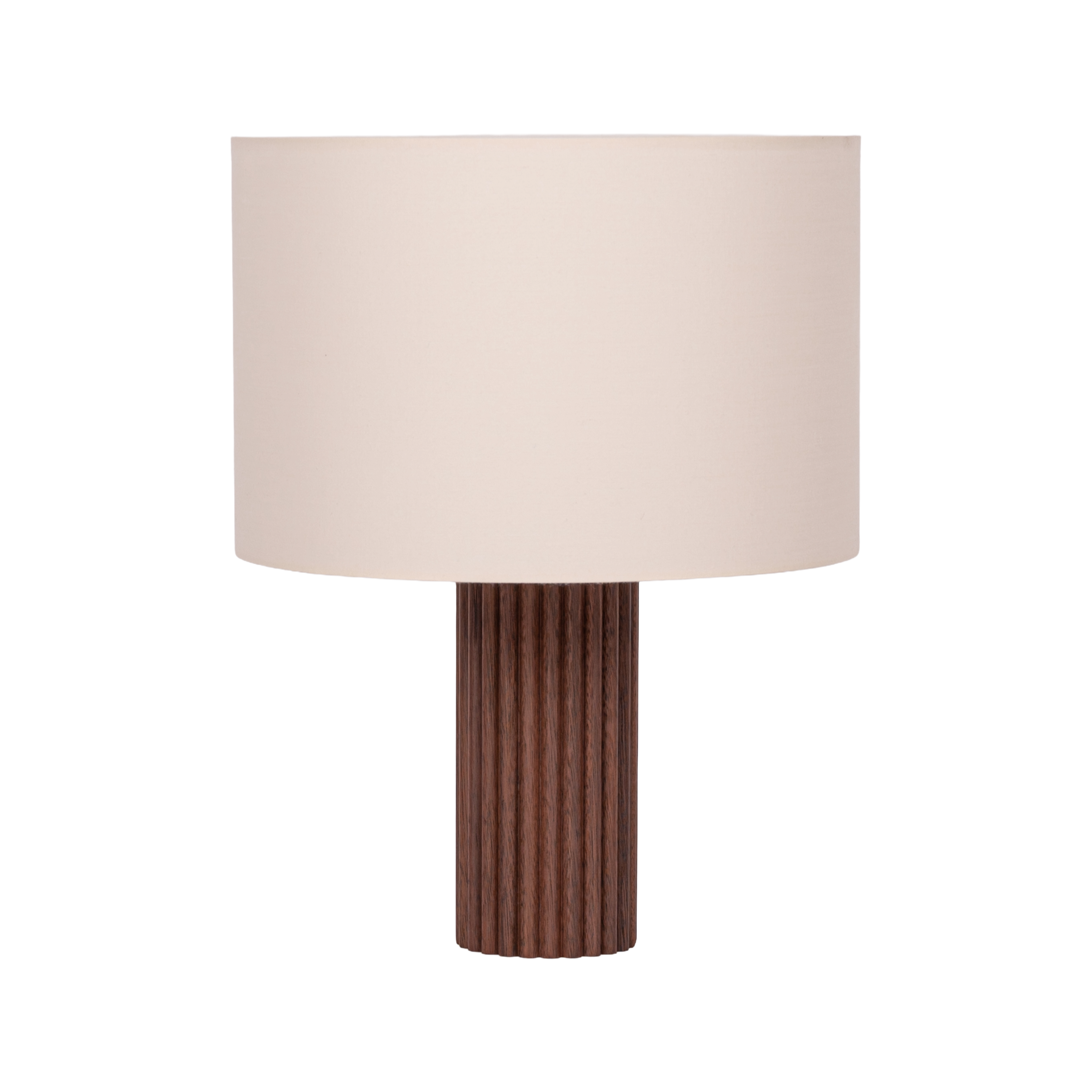 Tischlampe FLUTITA Nussbaumholz