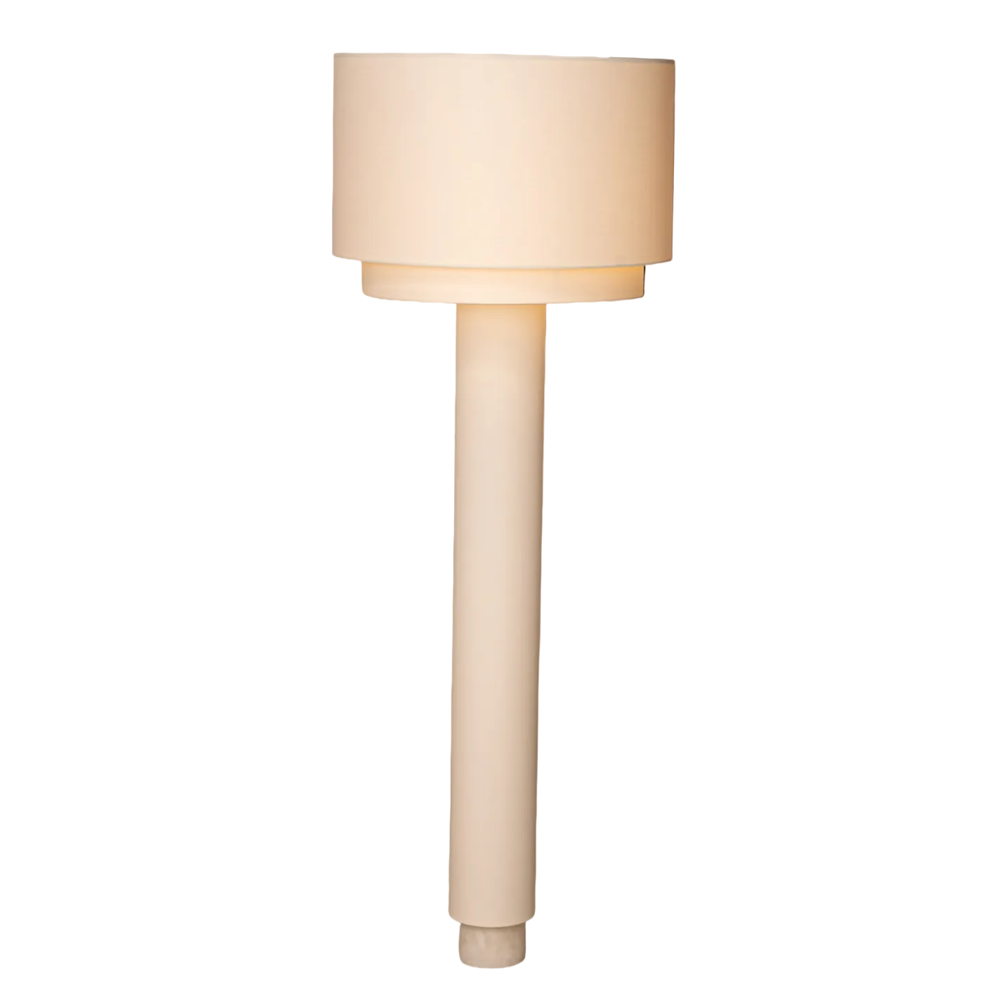 Alabaster White Floor Lamp KOLUMNO