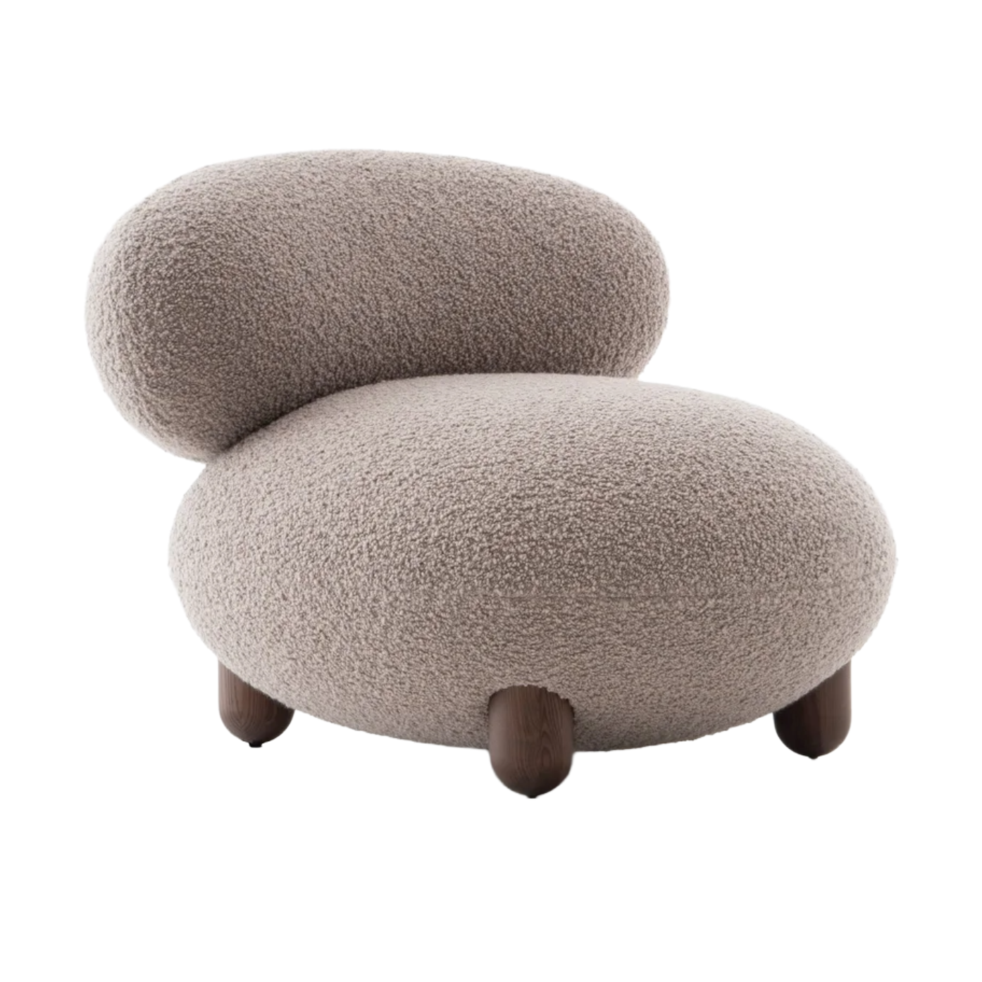 Polsterstuhl FLOCK mit Holzgestell