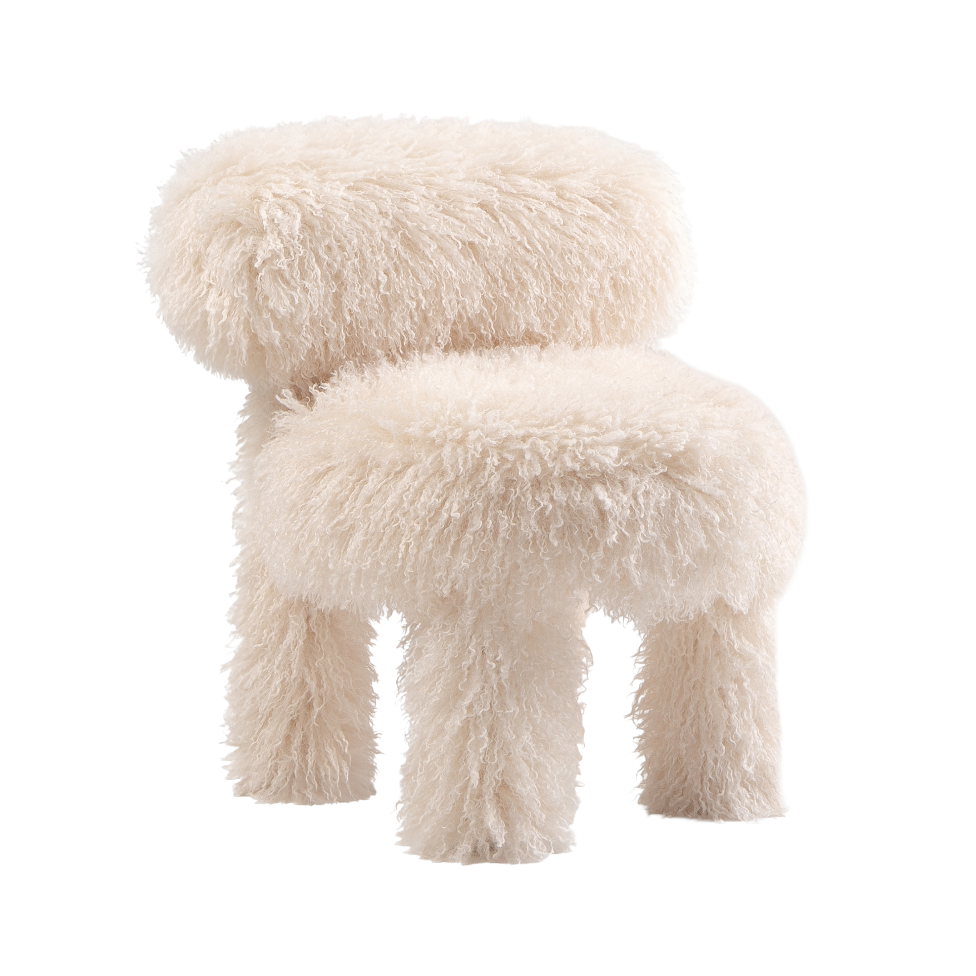 Kindersessel BABY GROPIUS CS1 - FLUFFY EDITION Kunstfell