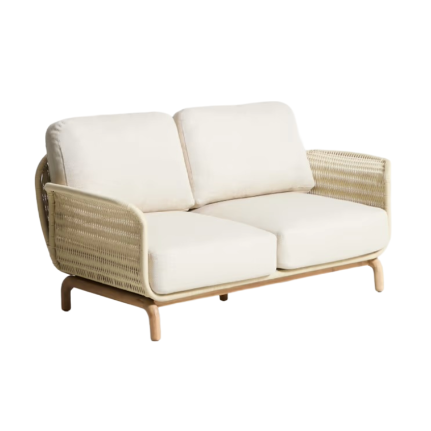 Zweisitzer Garten-Sofa ALIPA beige