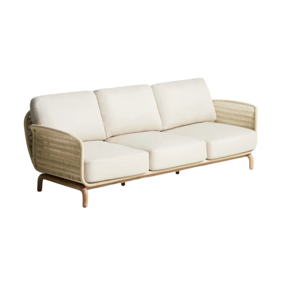 3-Sitzer Garten-Sofa ALIPA beige