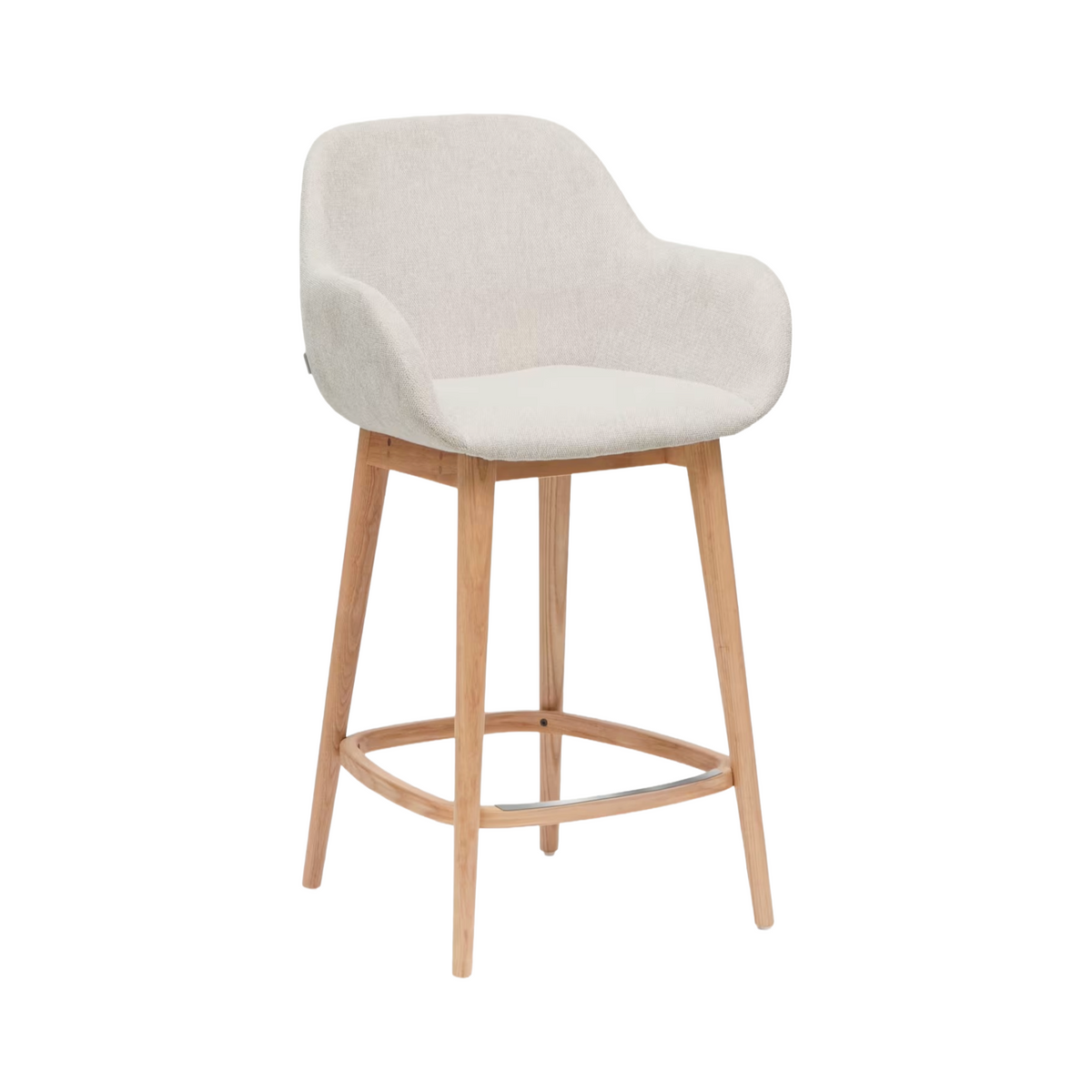 Beige Reitstuhl mit Aschenbasis
