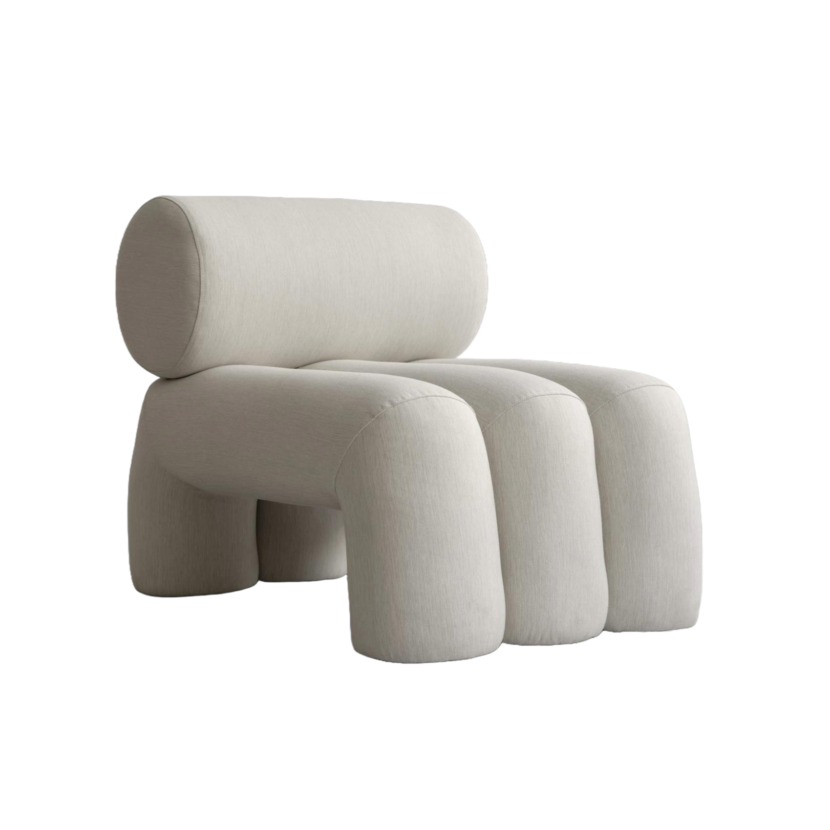 Foku -Sessel warmes Grau