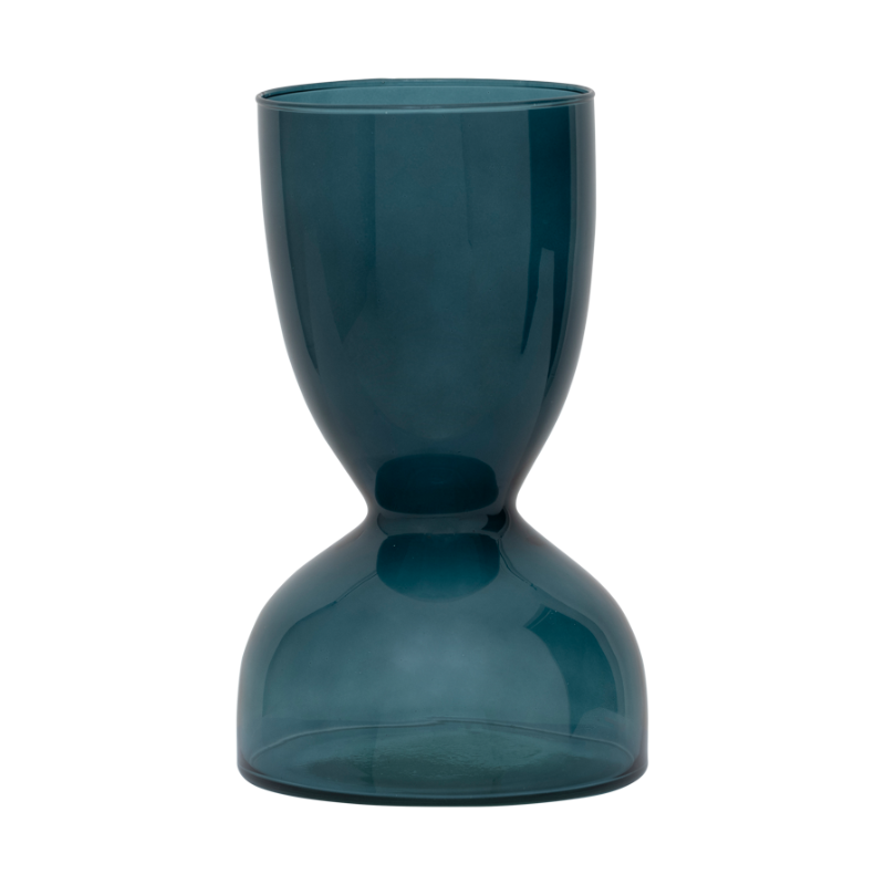 Wazon szklany EBBE petrol