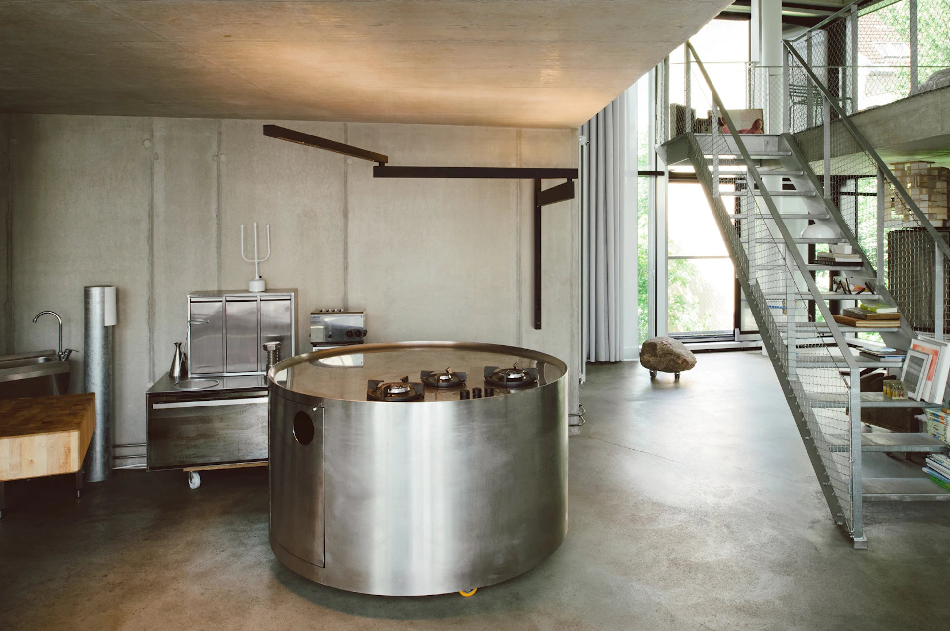 Wandleuchte mit Arm BLACK FLAG PRO schwarz