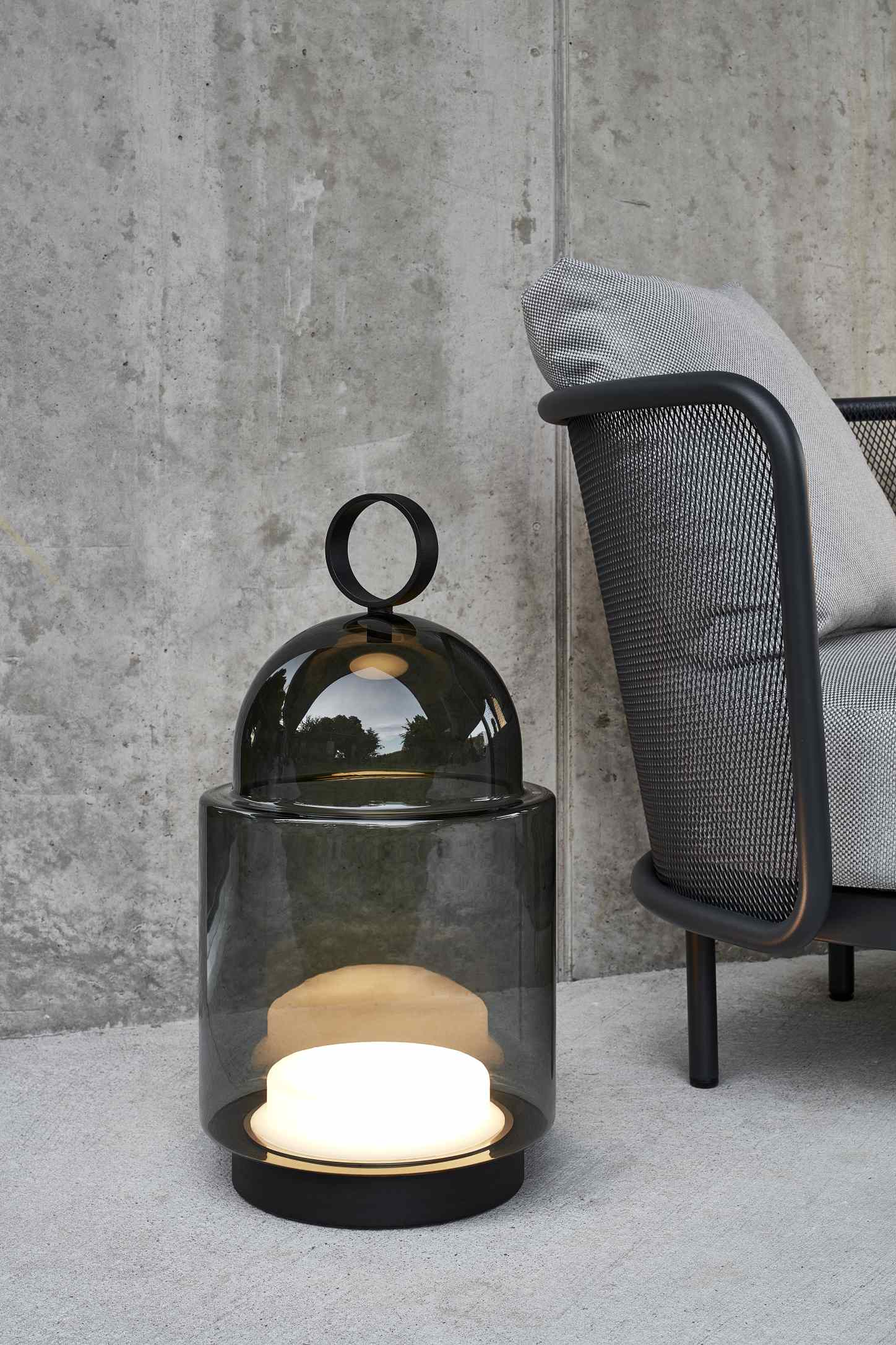 Tragbare Lampenkuppel Nomad aufblasbares Glas
