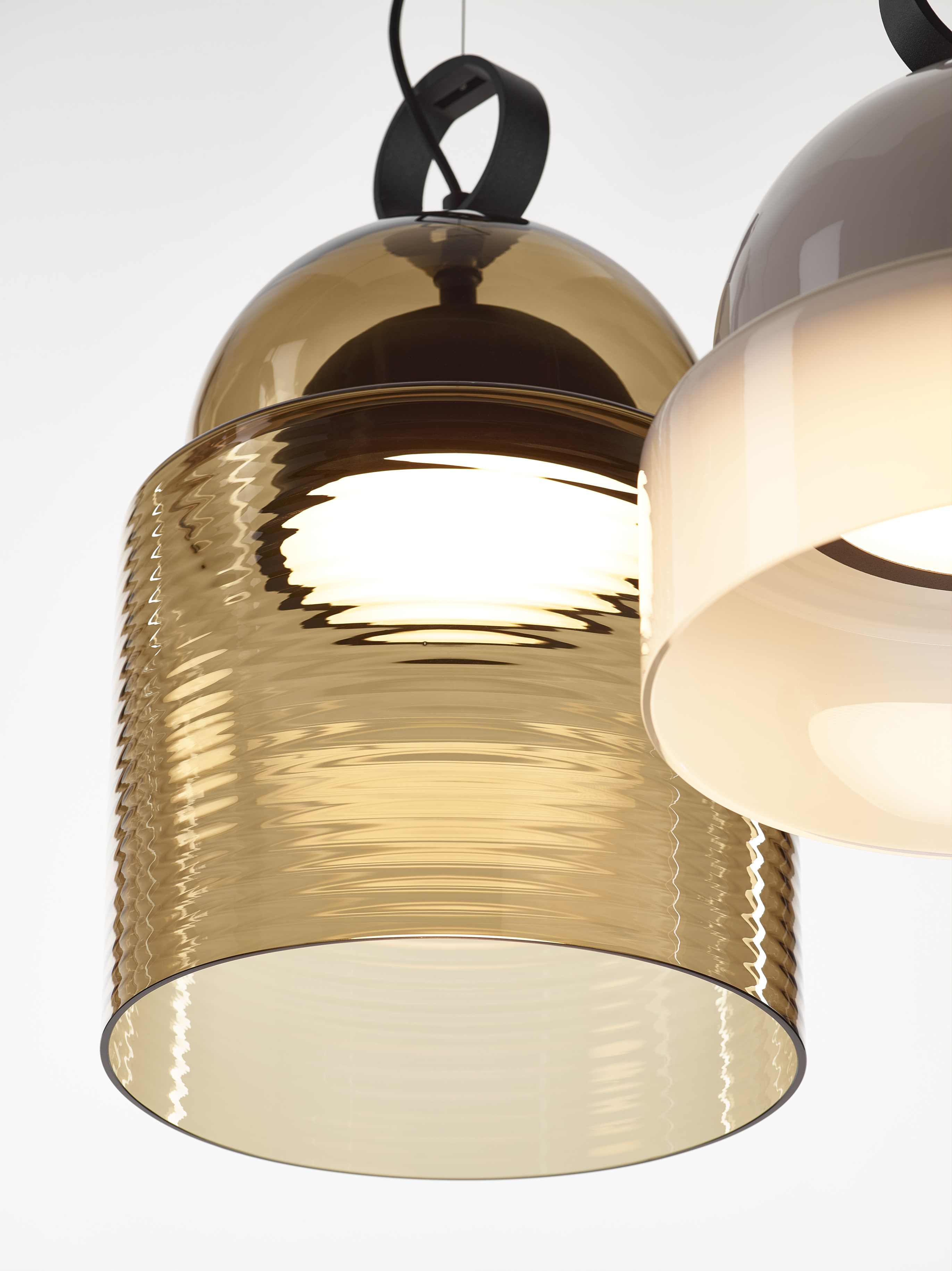 Hanging lamp Dome inflatable glass