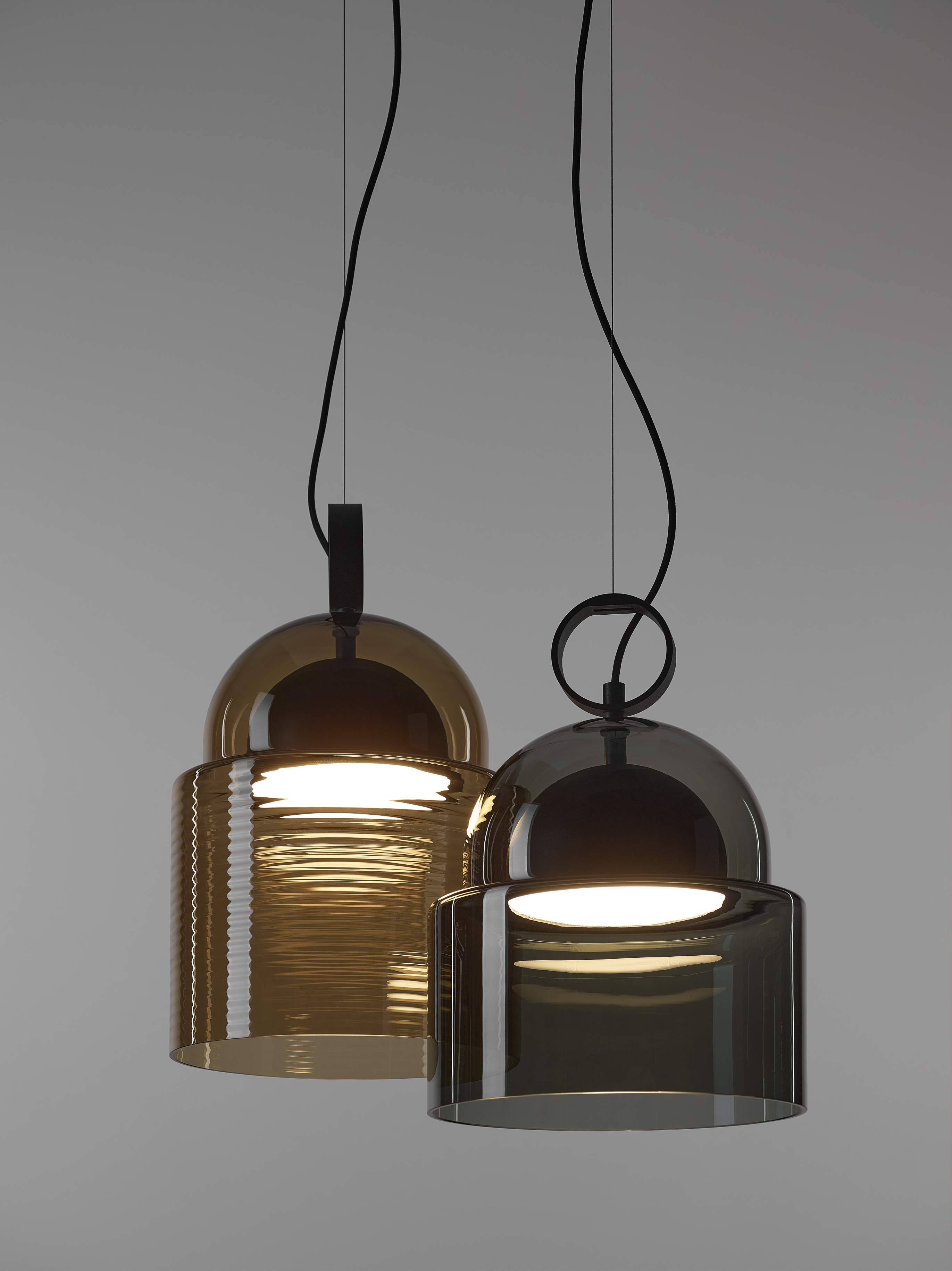 Hanging lamp Dome inflatable glass