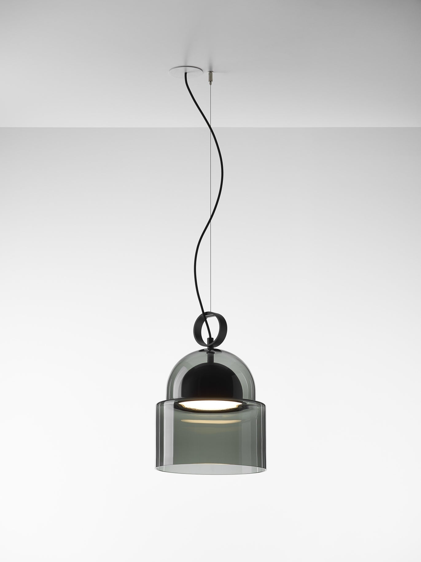 Hanging lamp Dome inflatable glass