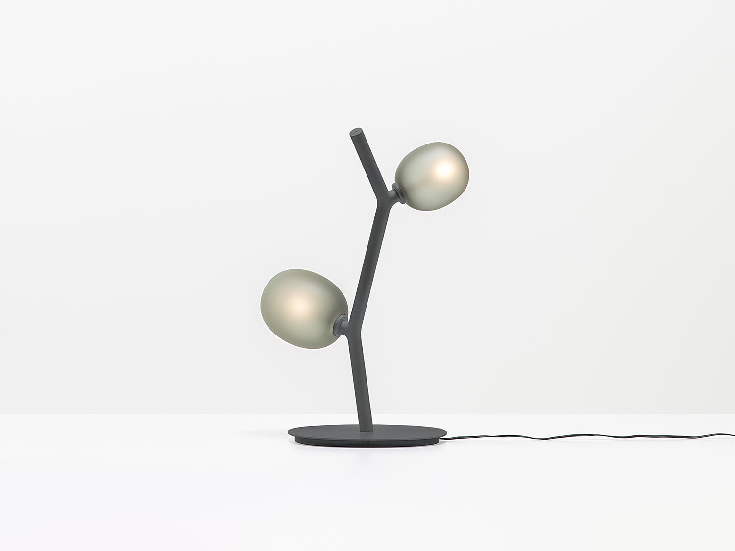 Ivy table lamp matte glass