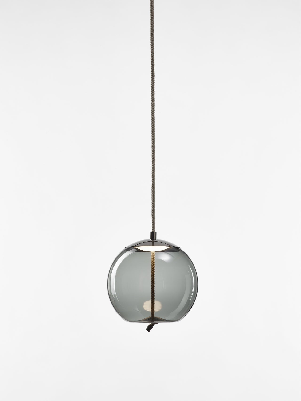 Knoten kleine hängende Lampe - Glaskugel