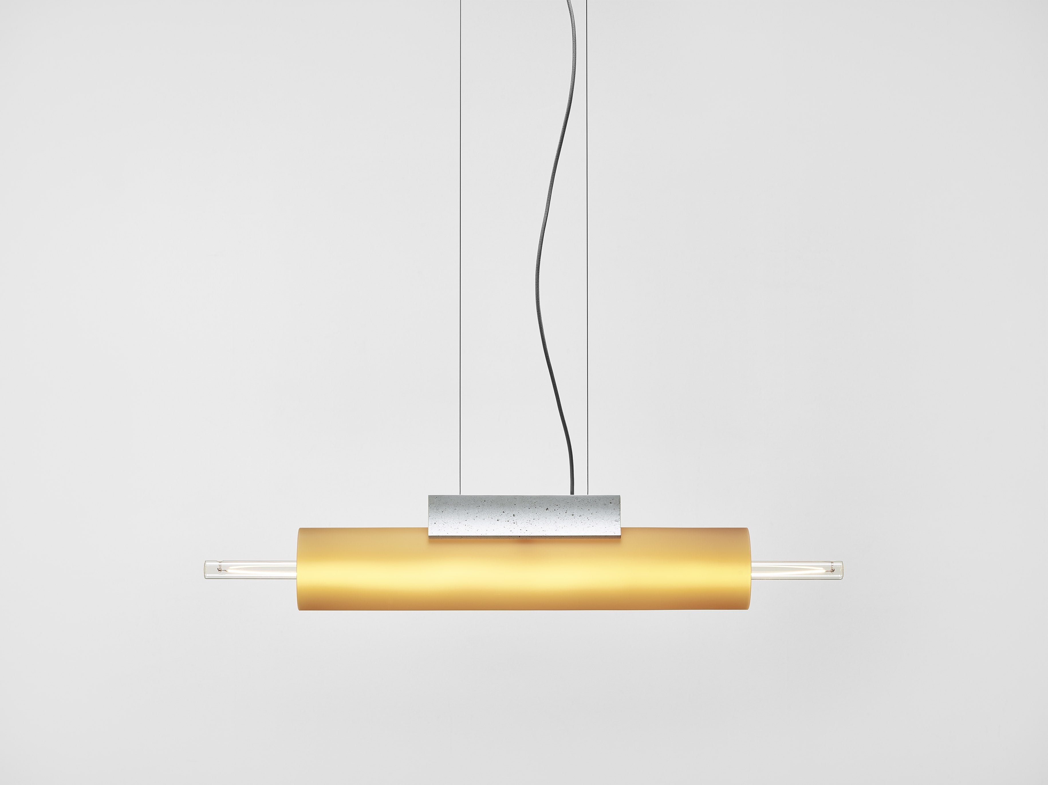 Overlay -Beton -Hang -Lampe