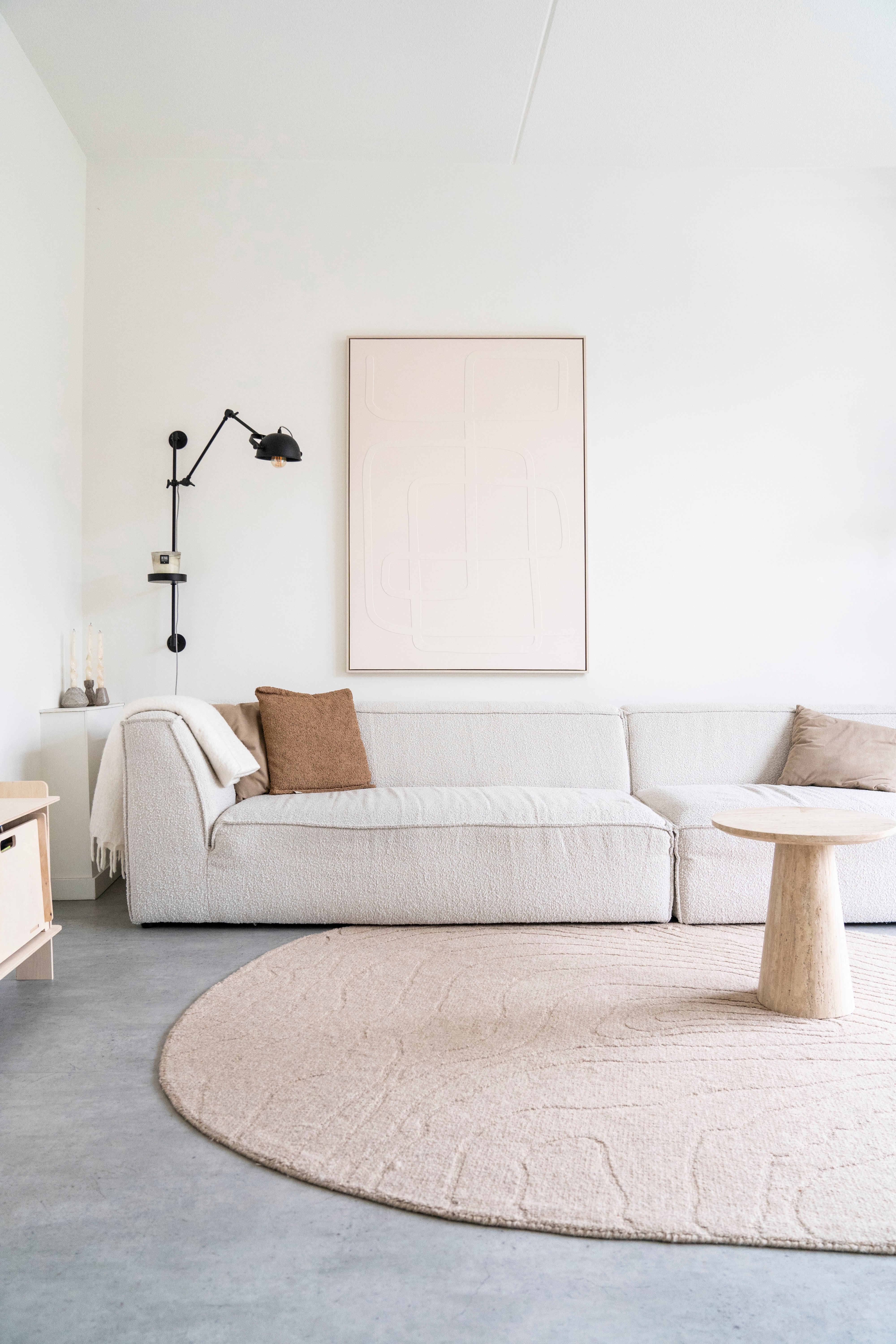Teppich PEBBLE beige