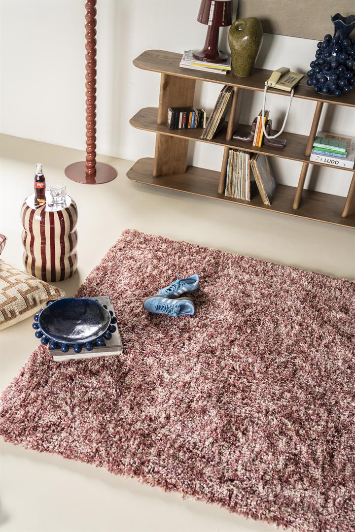 MIXI Burgundy Rug
