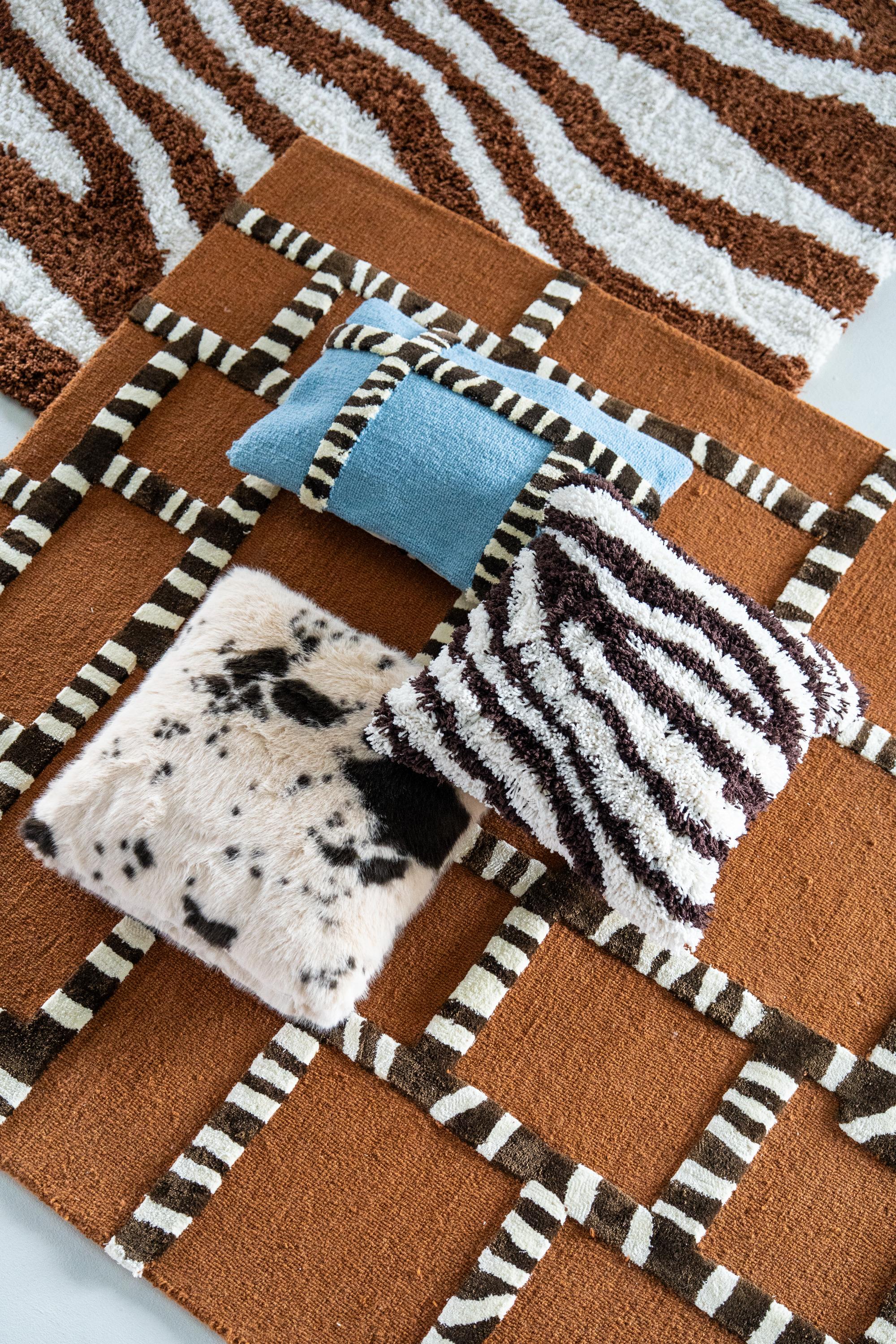 Dywan STRIPESCAPE brązowy