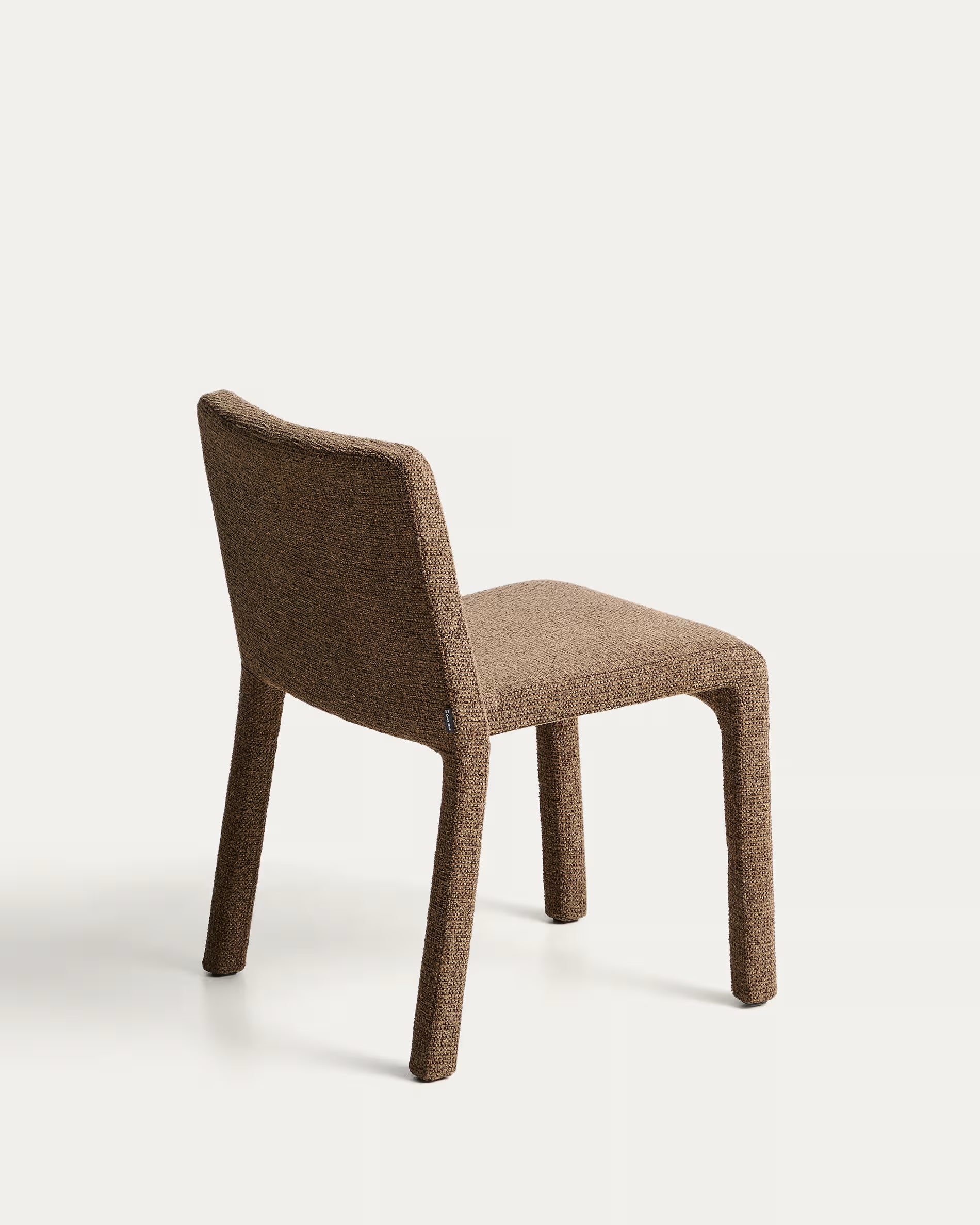 Stuhl LORIA schokoladenfarbener Chenille