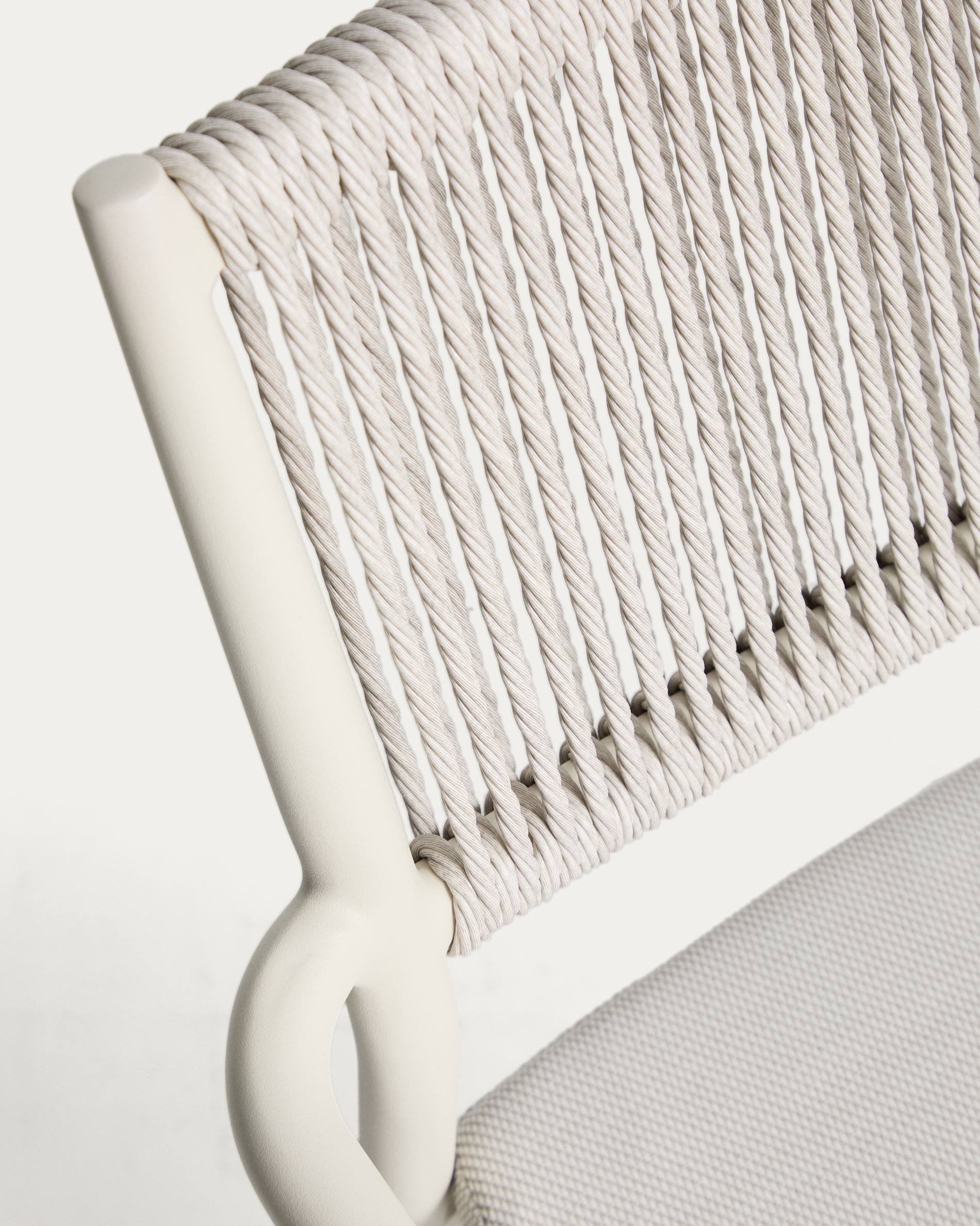 ARGASI ecru garden chair