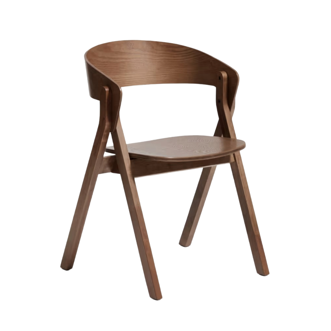 Stuhl GODIA, dunkle Eichenfurnier
