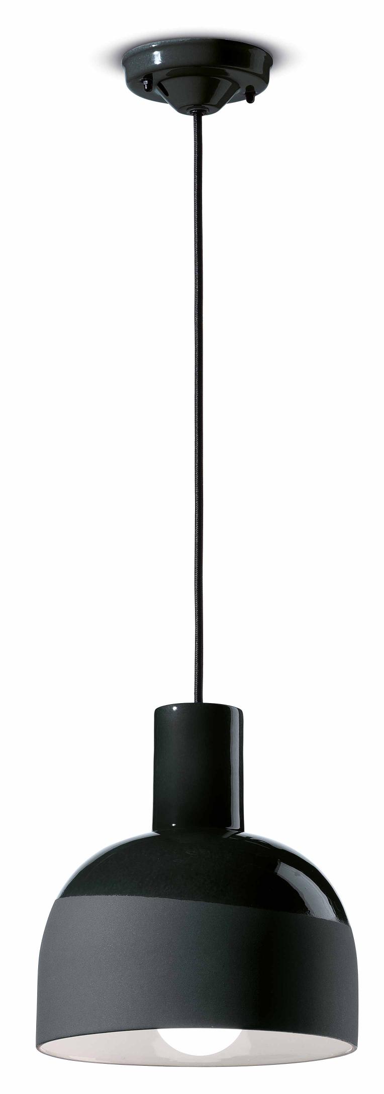 CAXIXI black ceramic pendant lamp
