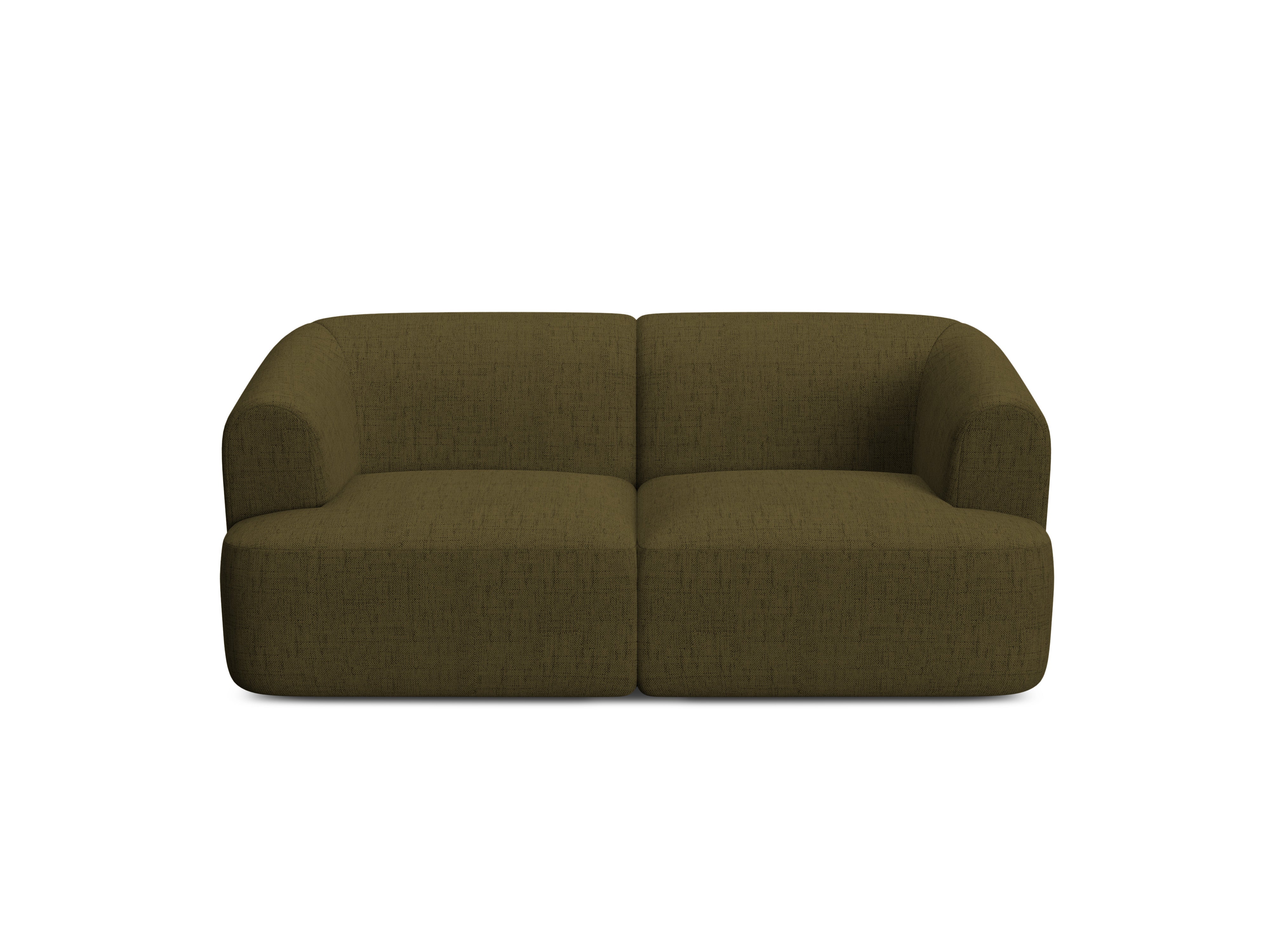 Sofa 2-sitzig CAMPI grün Chenille