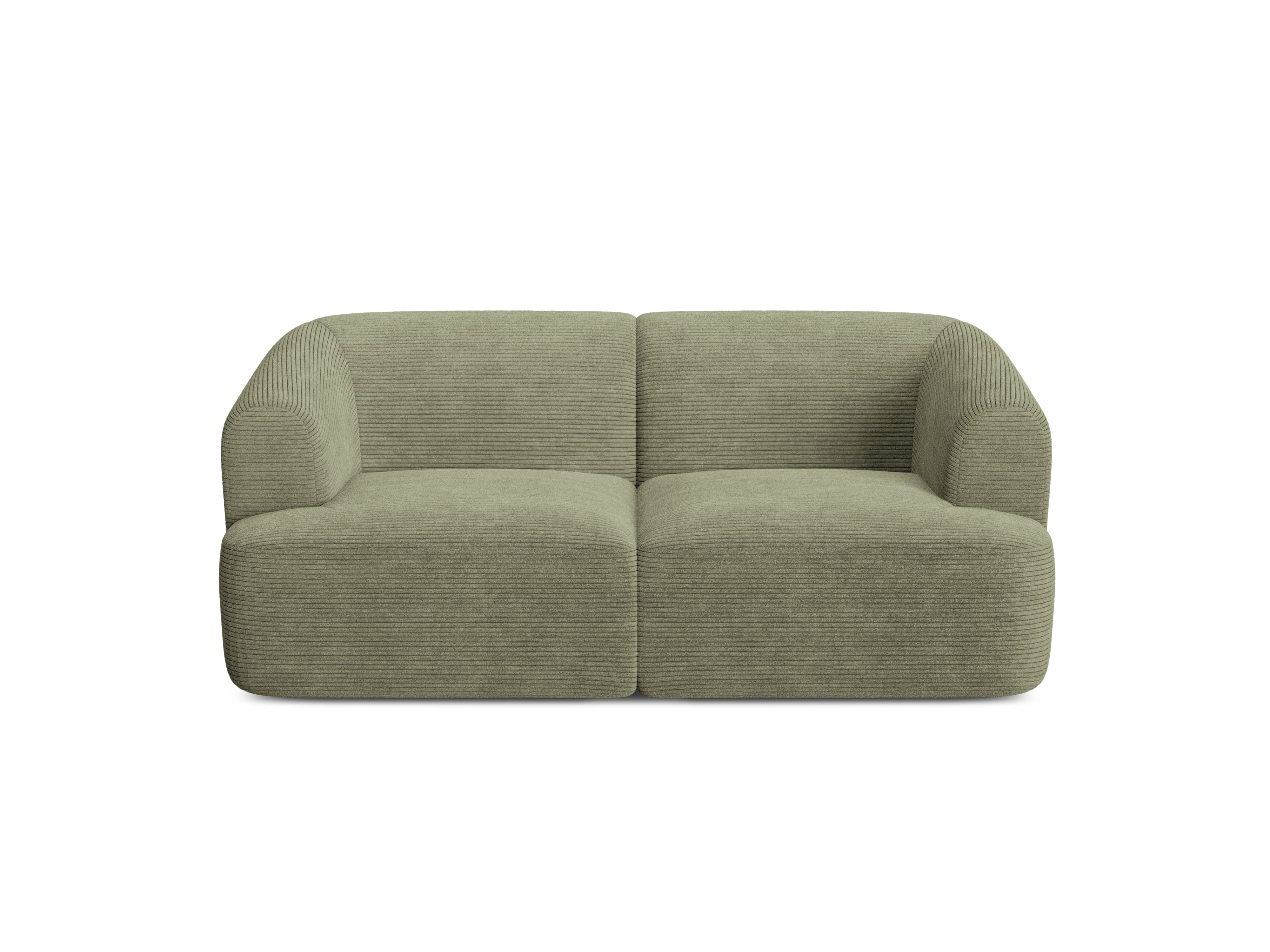 Sofa 2-Sitzer CAMPI grün Cord