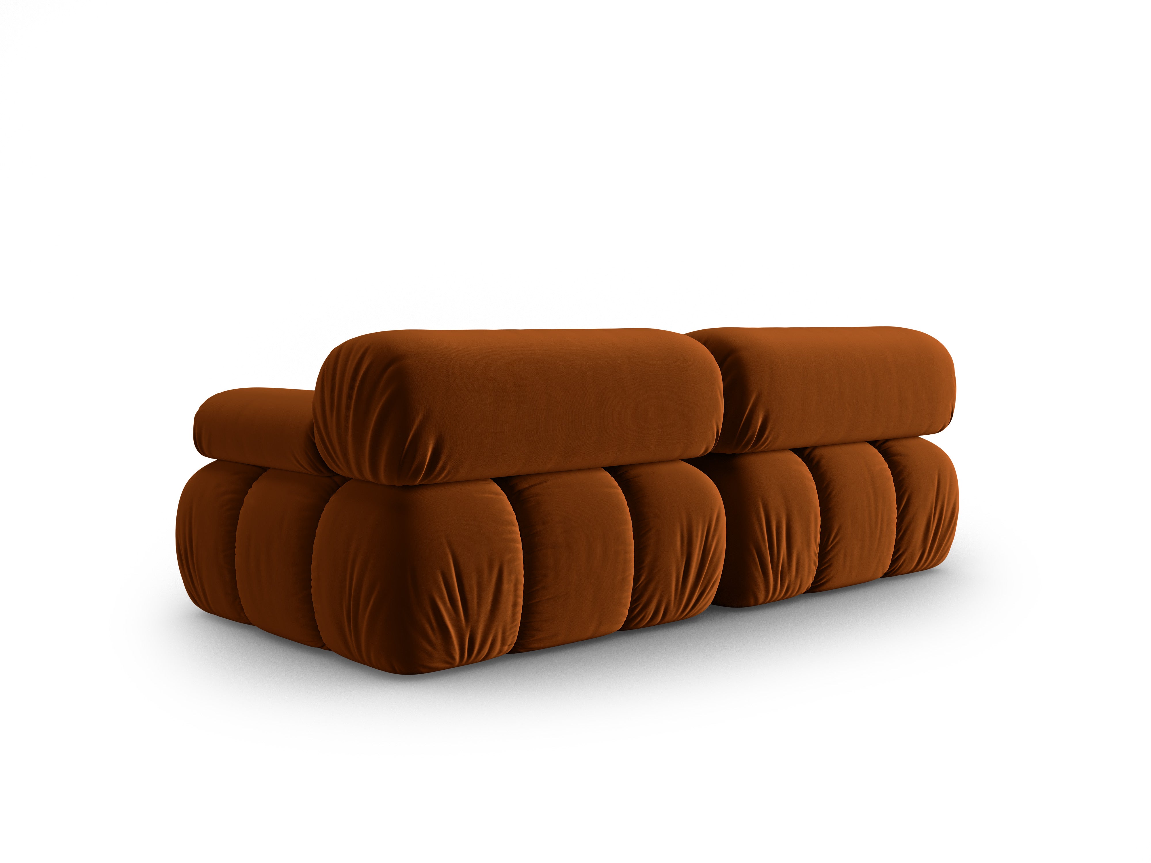 CORTINA Brick Velvet 2-Seater Sofa