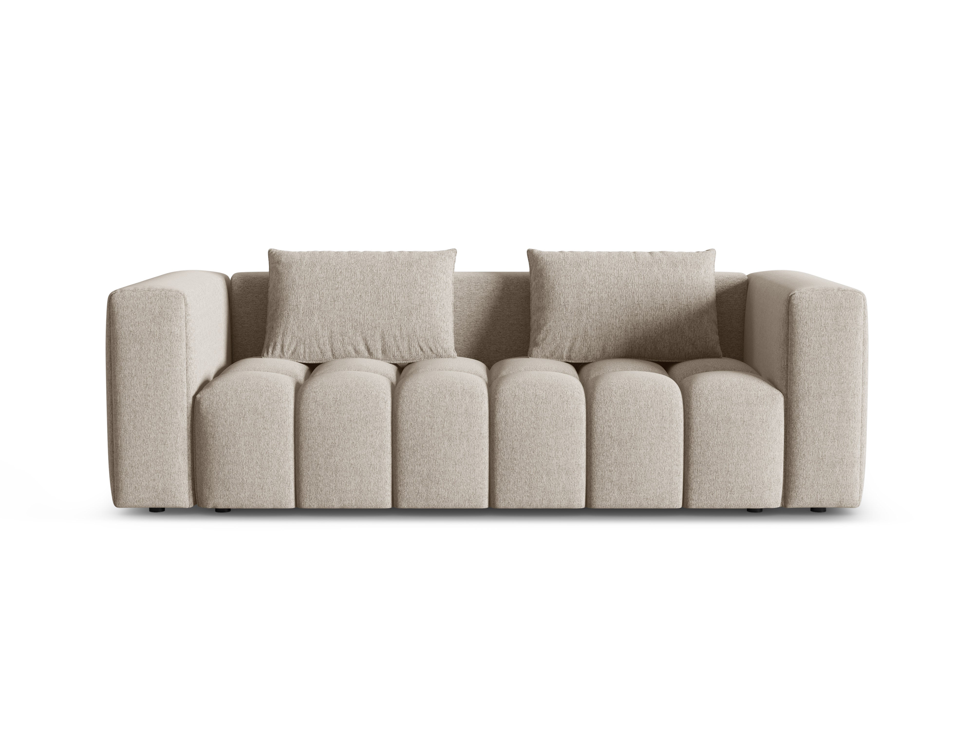 Sofa für 3 Personen mit Schlaffunktion VERONA sandfarben