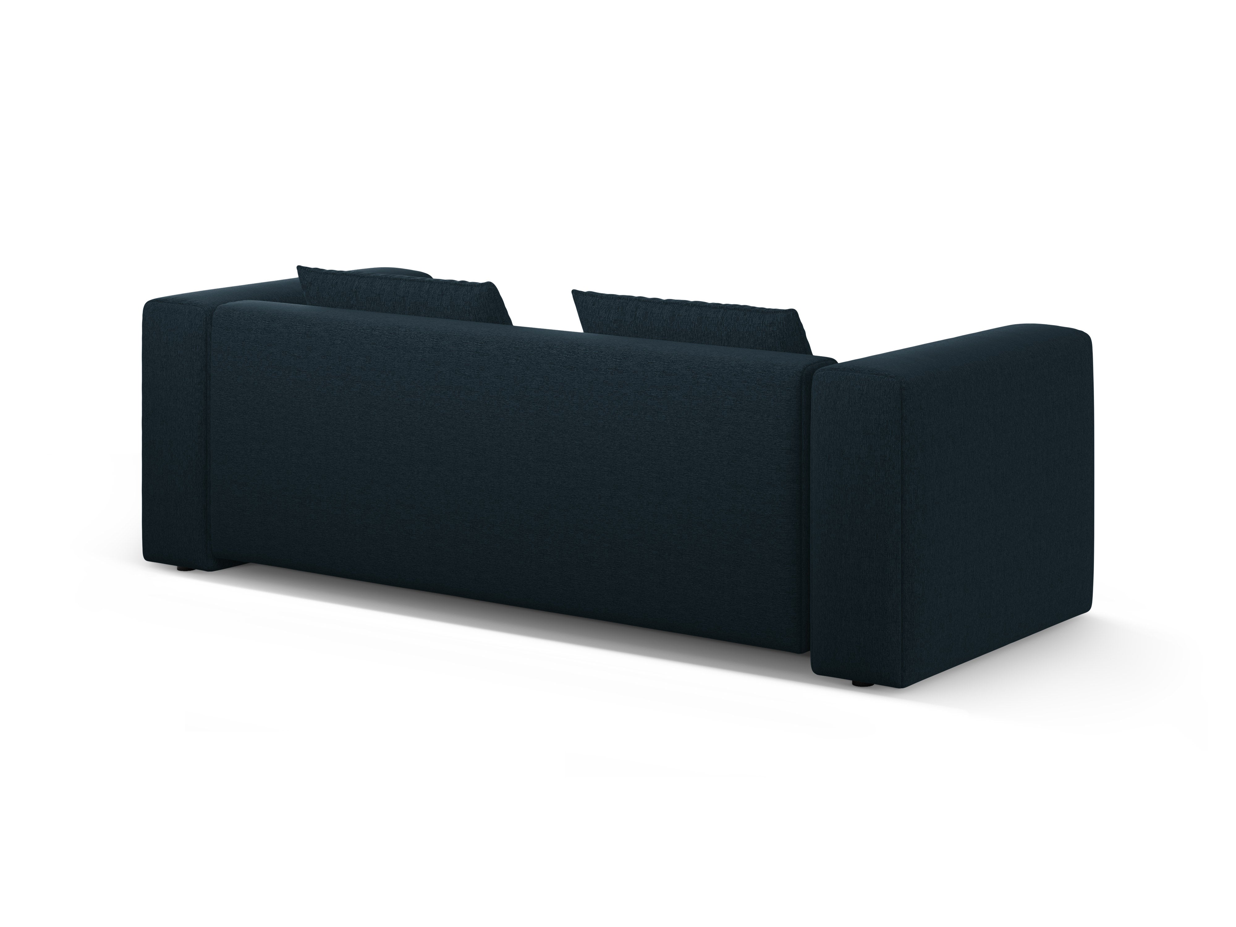 Sofa für 3 Personen mit Schlaffunktion VERONA dunkelblau