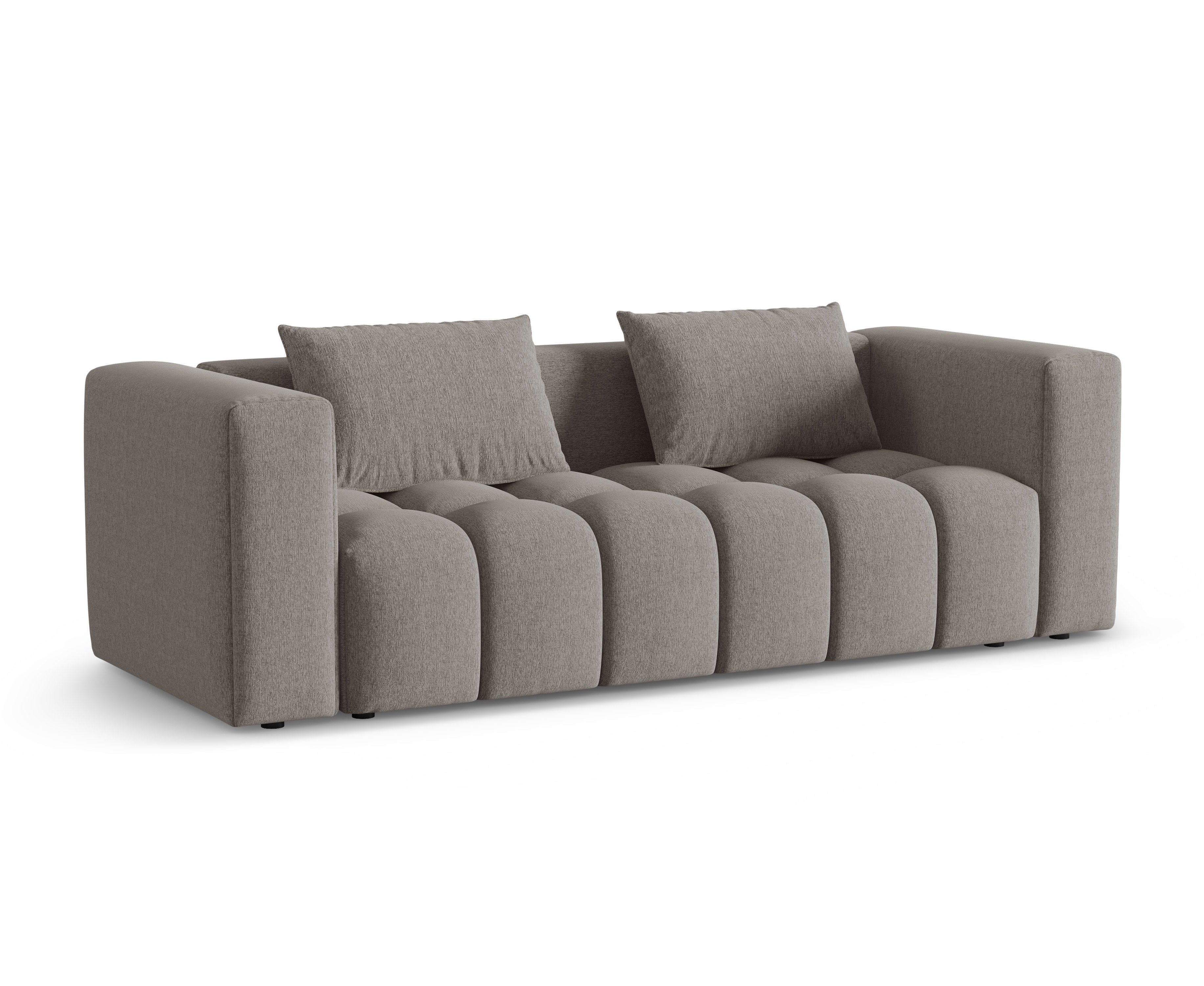 Sofa für 3 Personen mit Schlaffunktion VERONA warmgrau