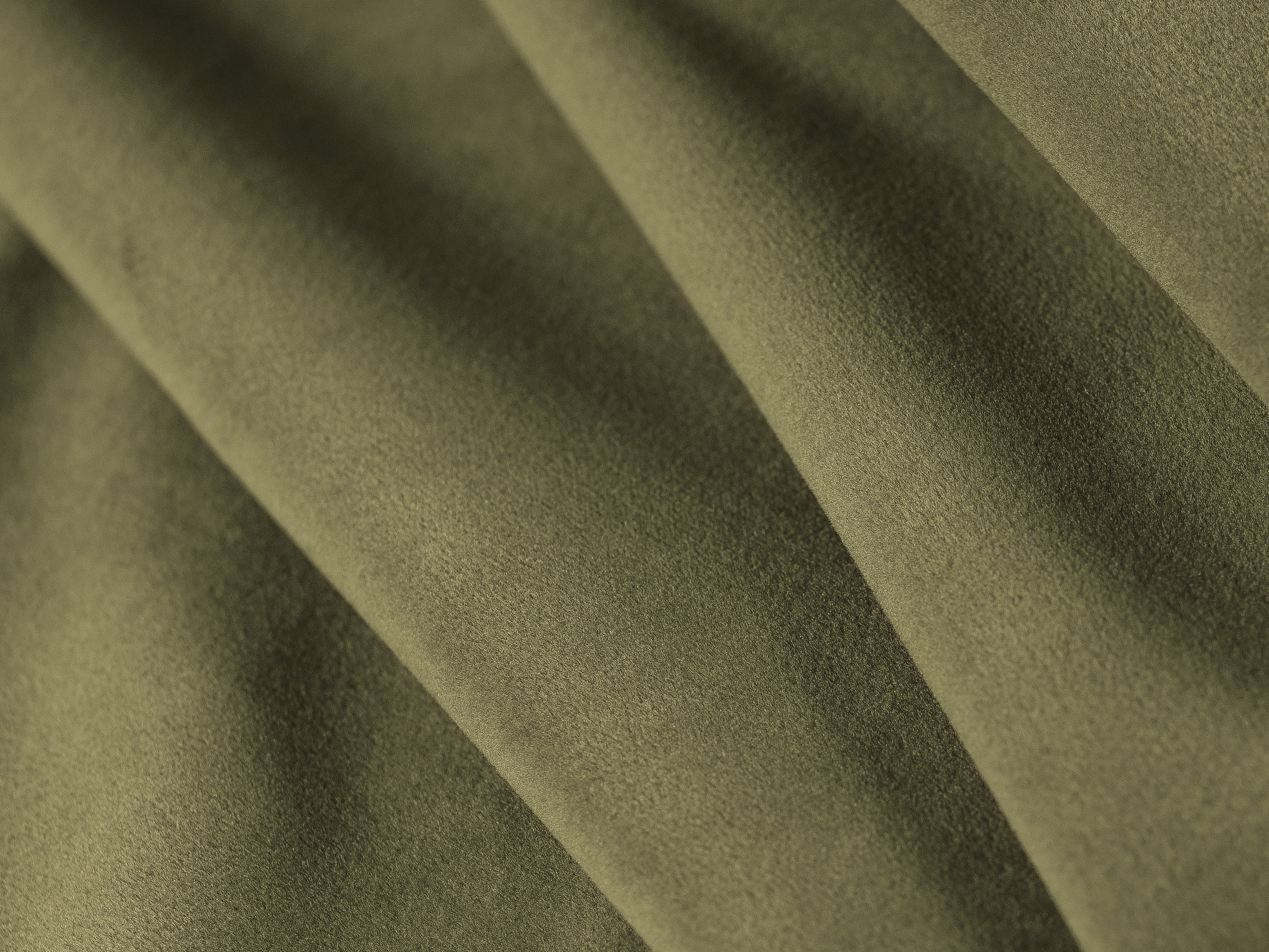 Velvet sofa with sleeping function MATERA olive