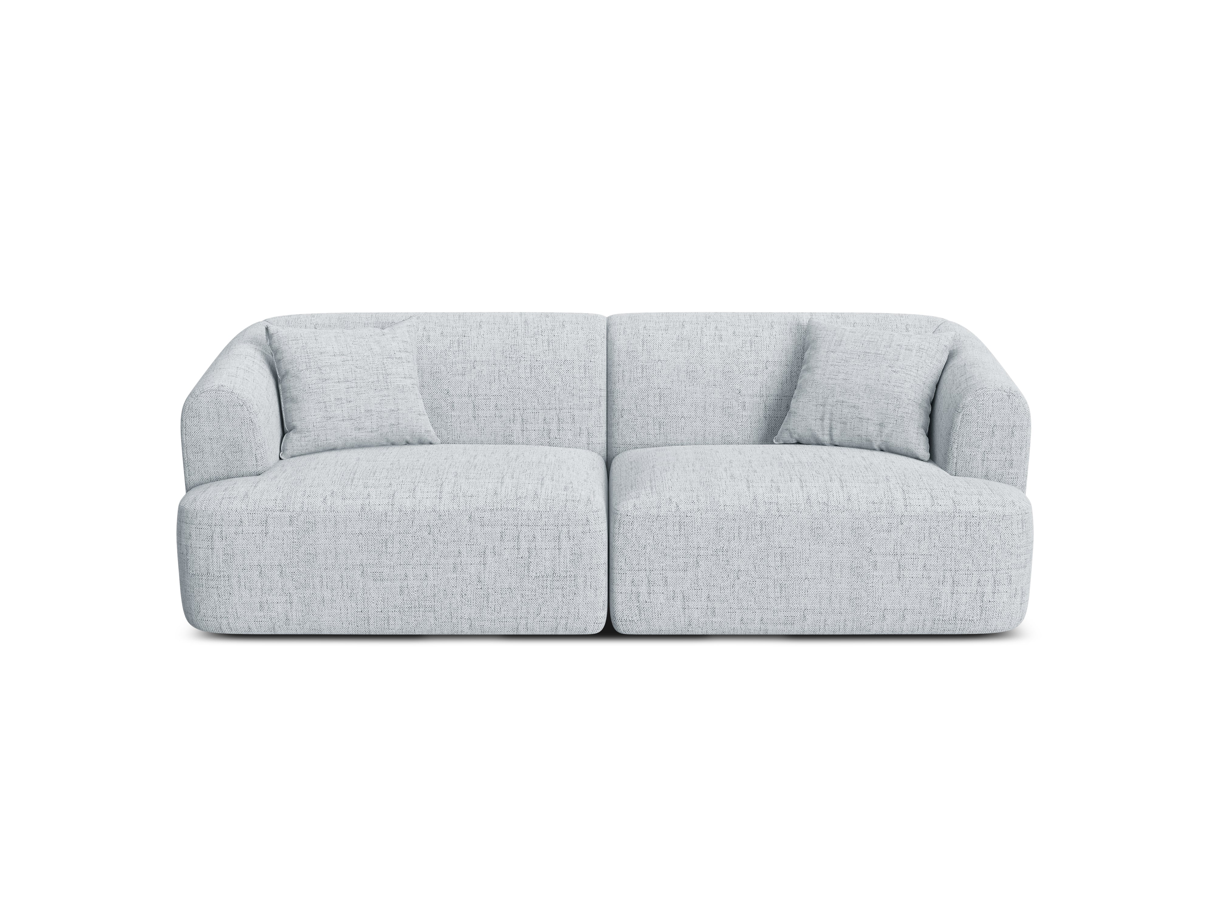 3-seater Sofa CAMPI light gray chenille