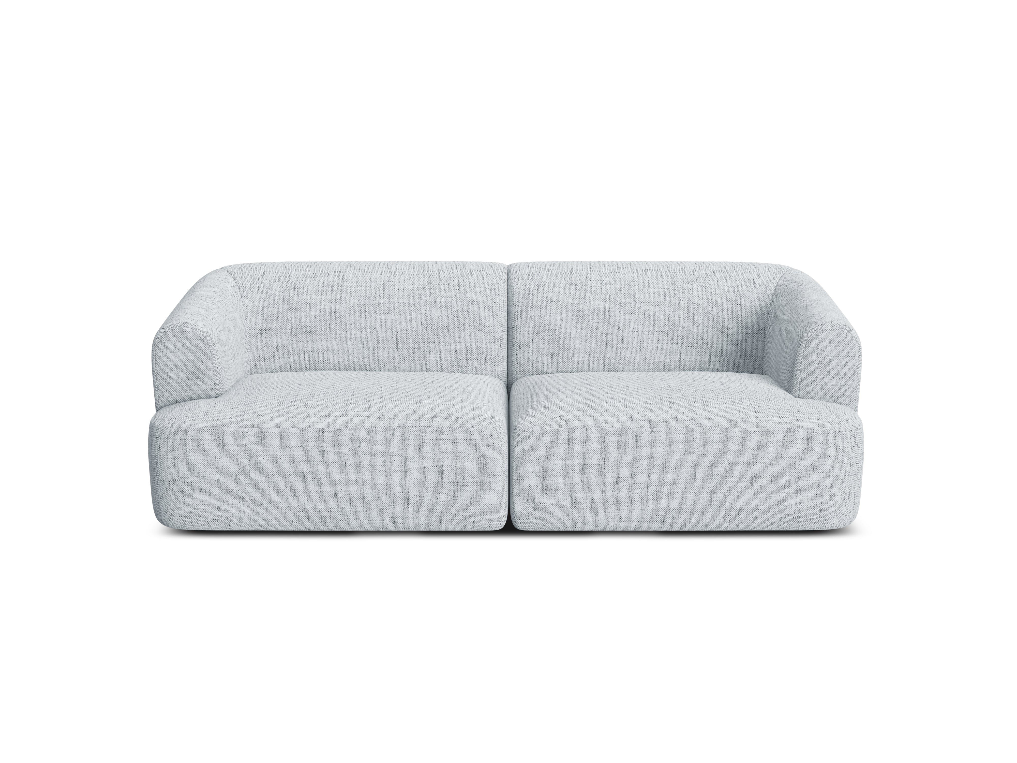 3-seater Sofa CAMPI light gray chenille