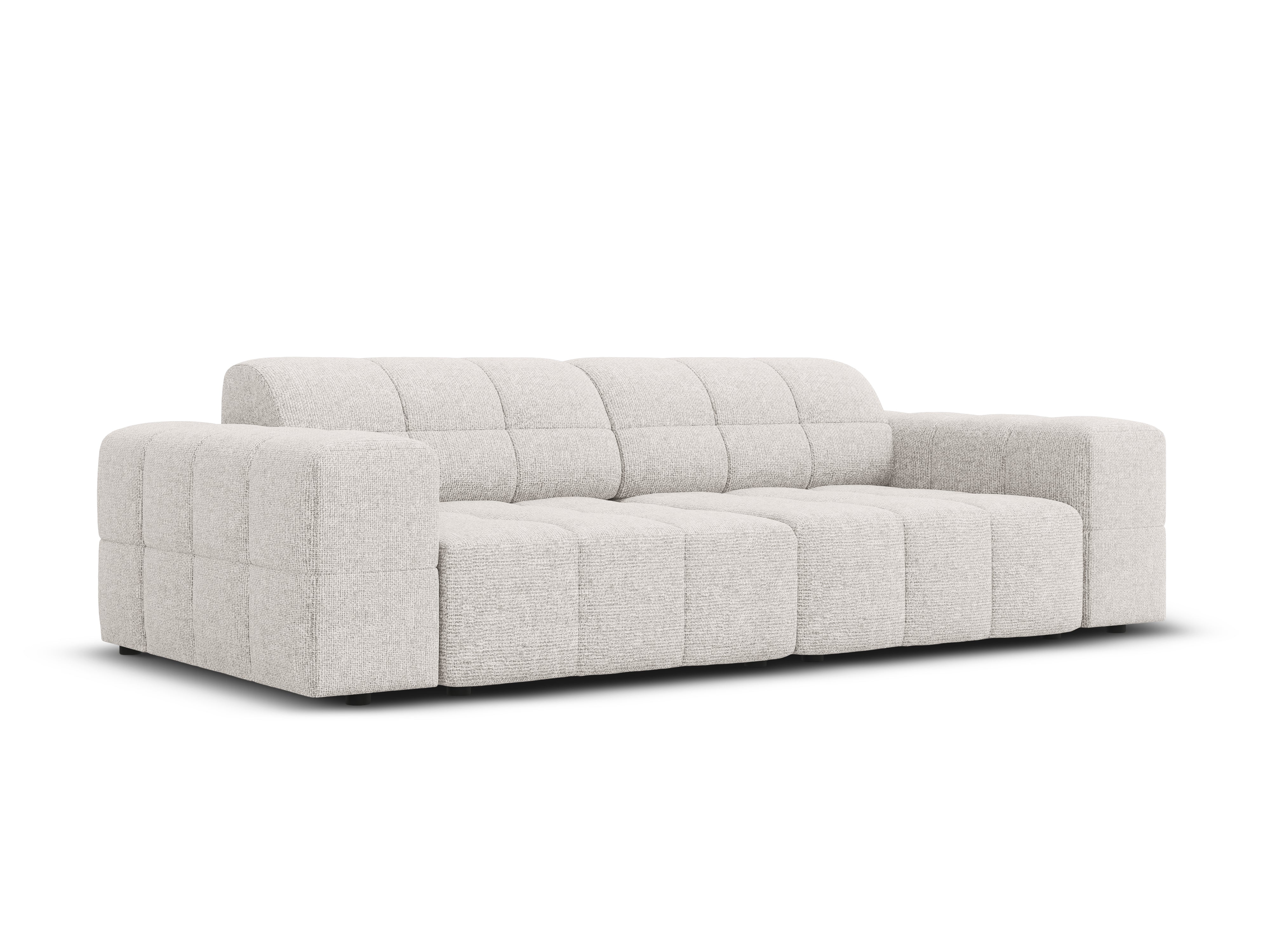 3-Personen-Sofa Chicago Hellgrau Szenil
