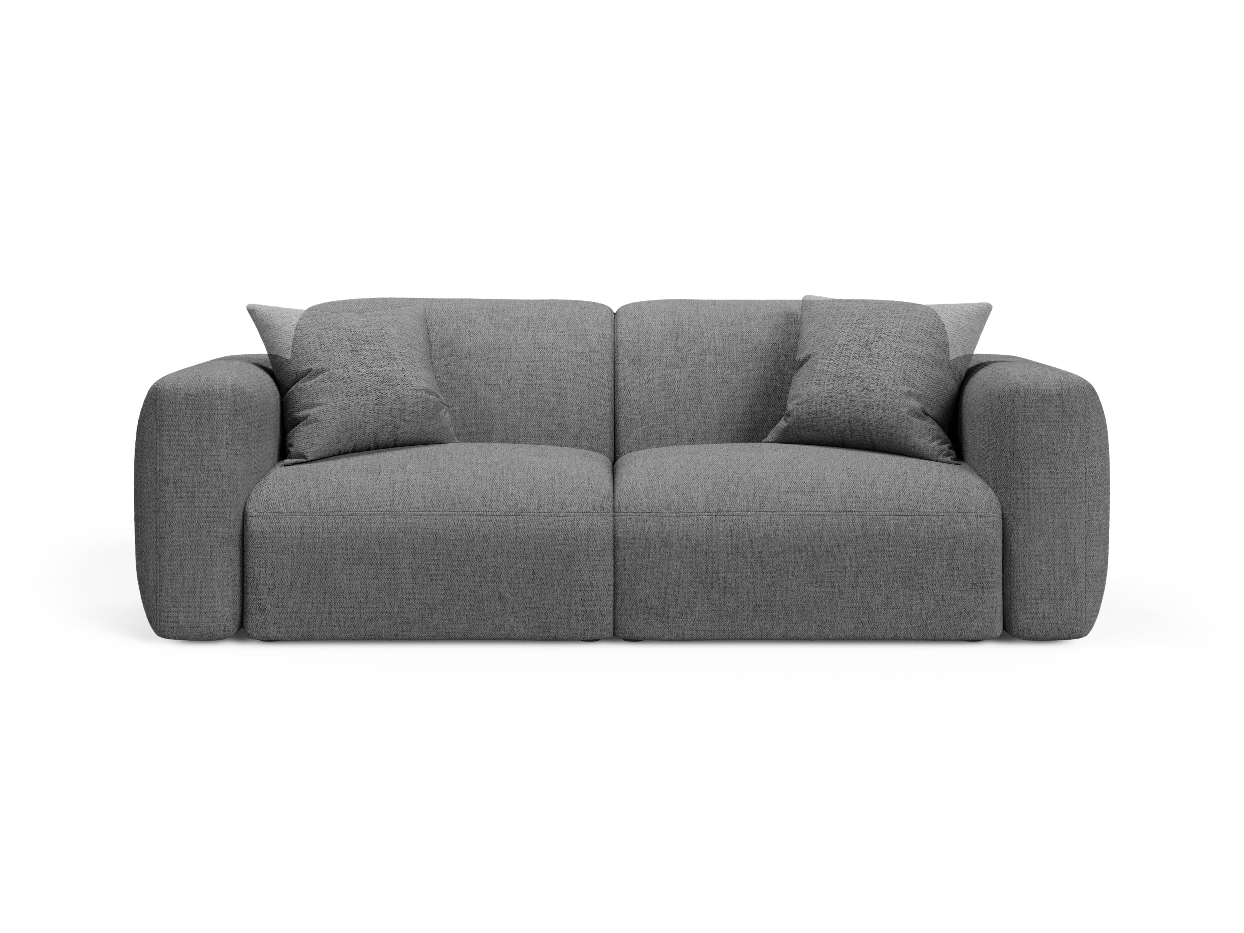 3-seater Sofa STRINO gray chenille