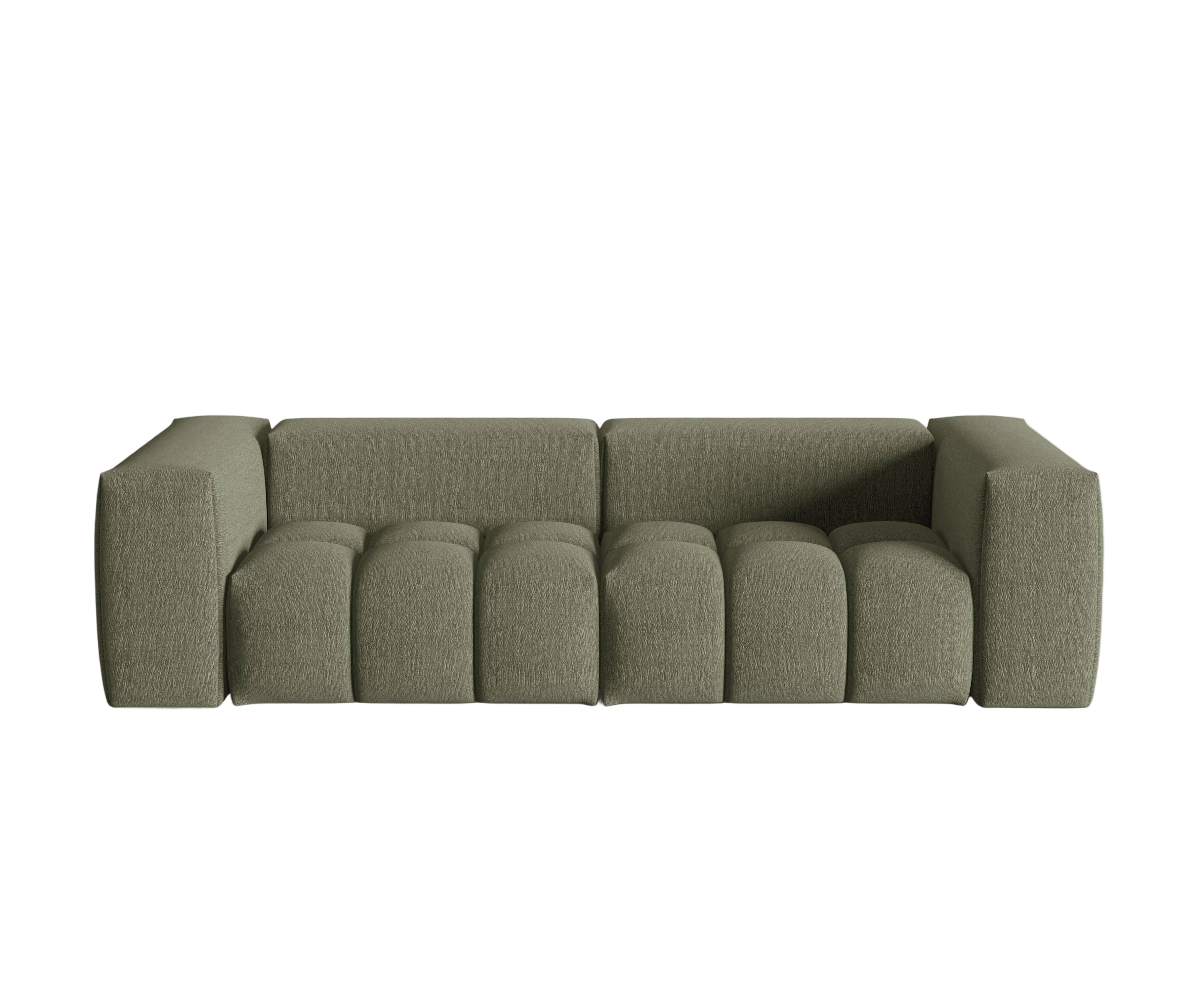 Sofa 3-sitzig VERONA olivgrün