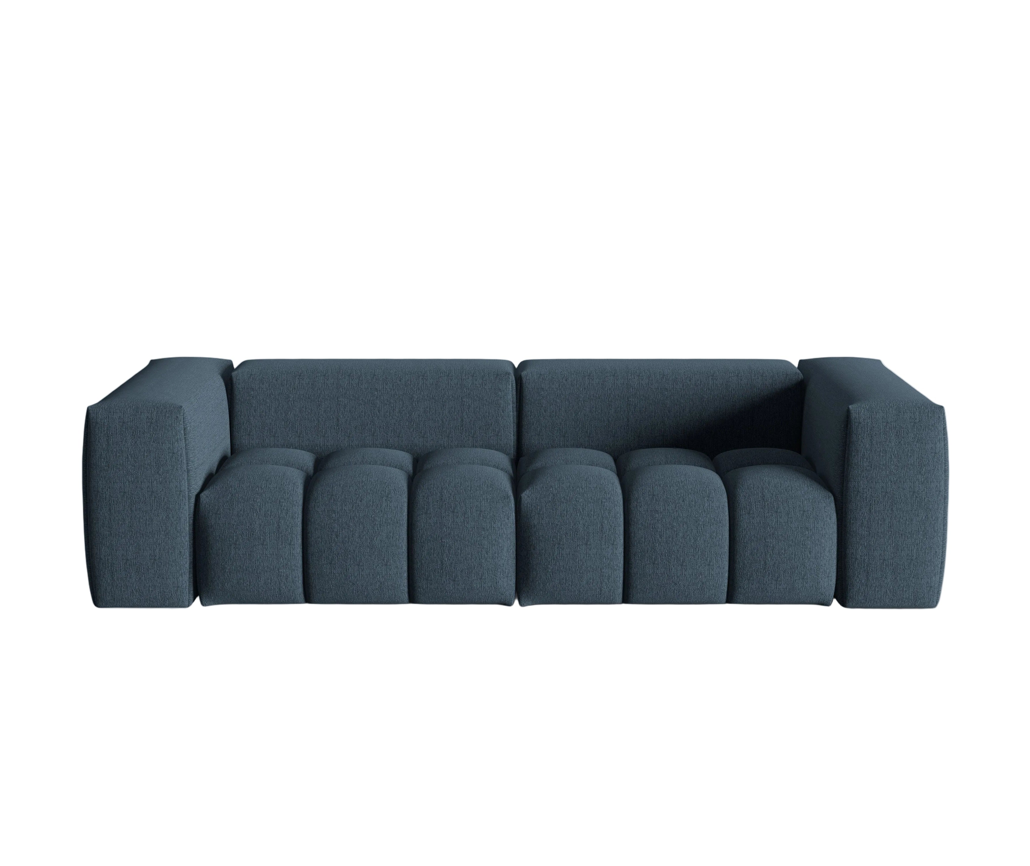 Sofa 3-sitzig VERONA dunkelblau