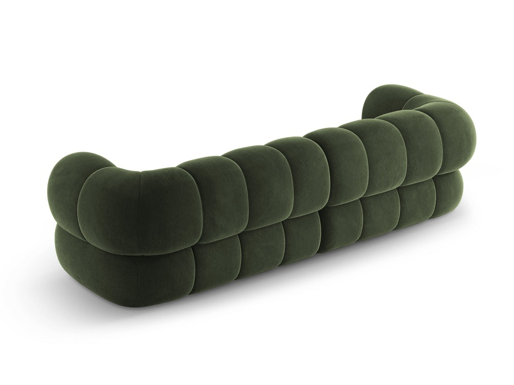 Sofa aus Samt für 4 Personen KOGE grün