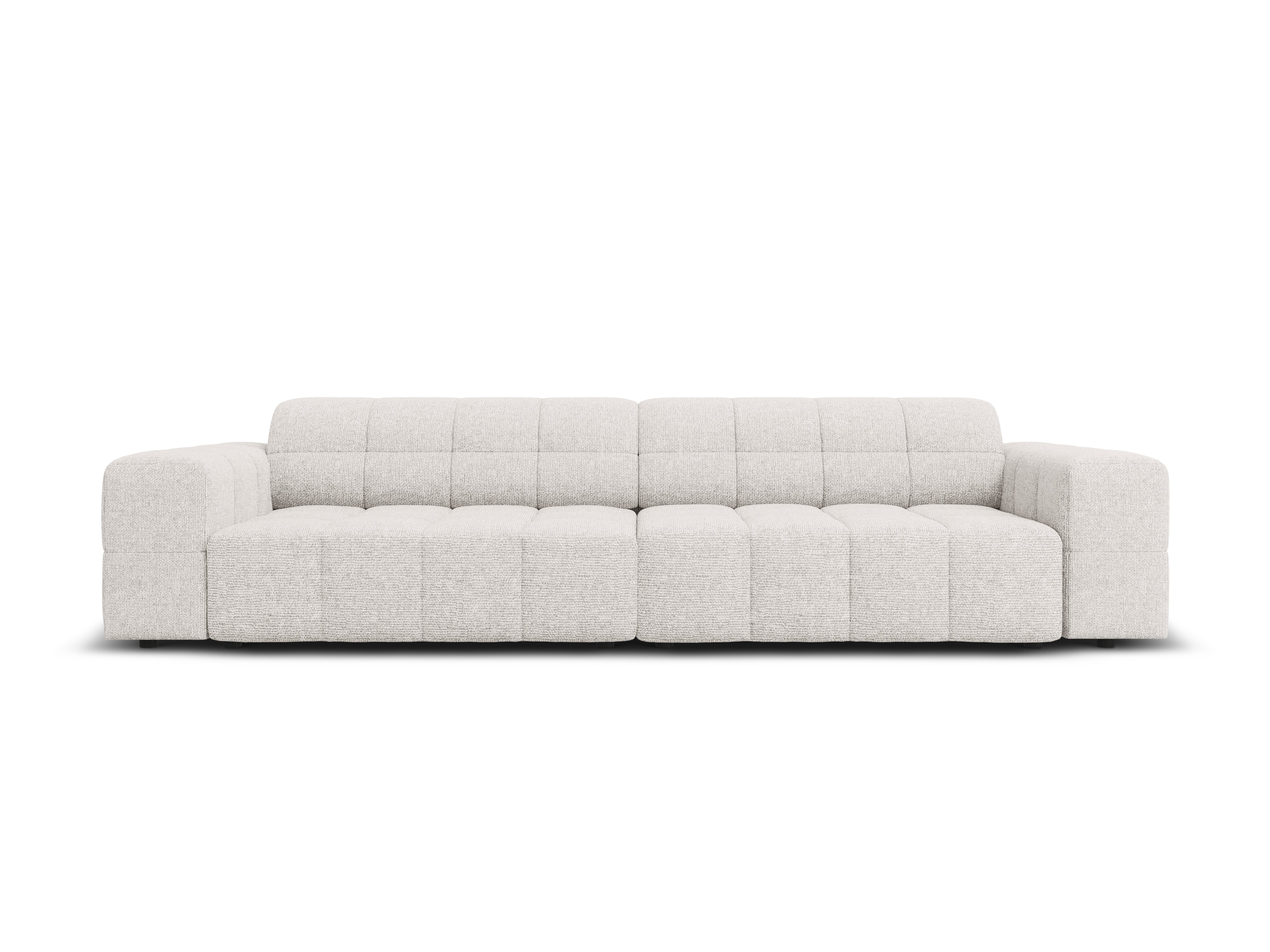 4-Personen-Sofa Chicago Hellgrau Szenil