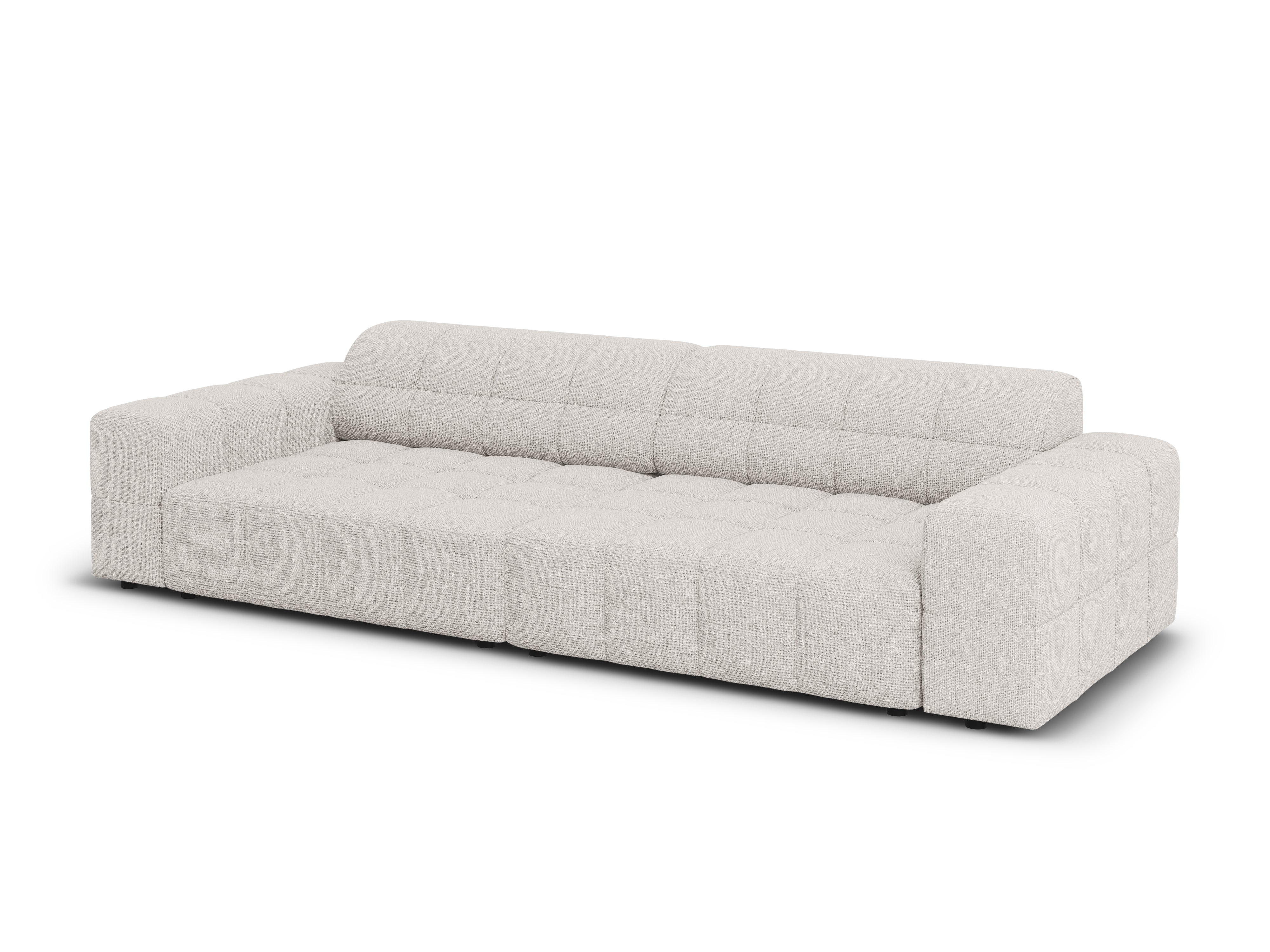 4-Personen-Sofa Chicago Hellgrau Szenil