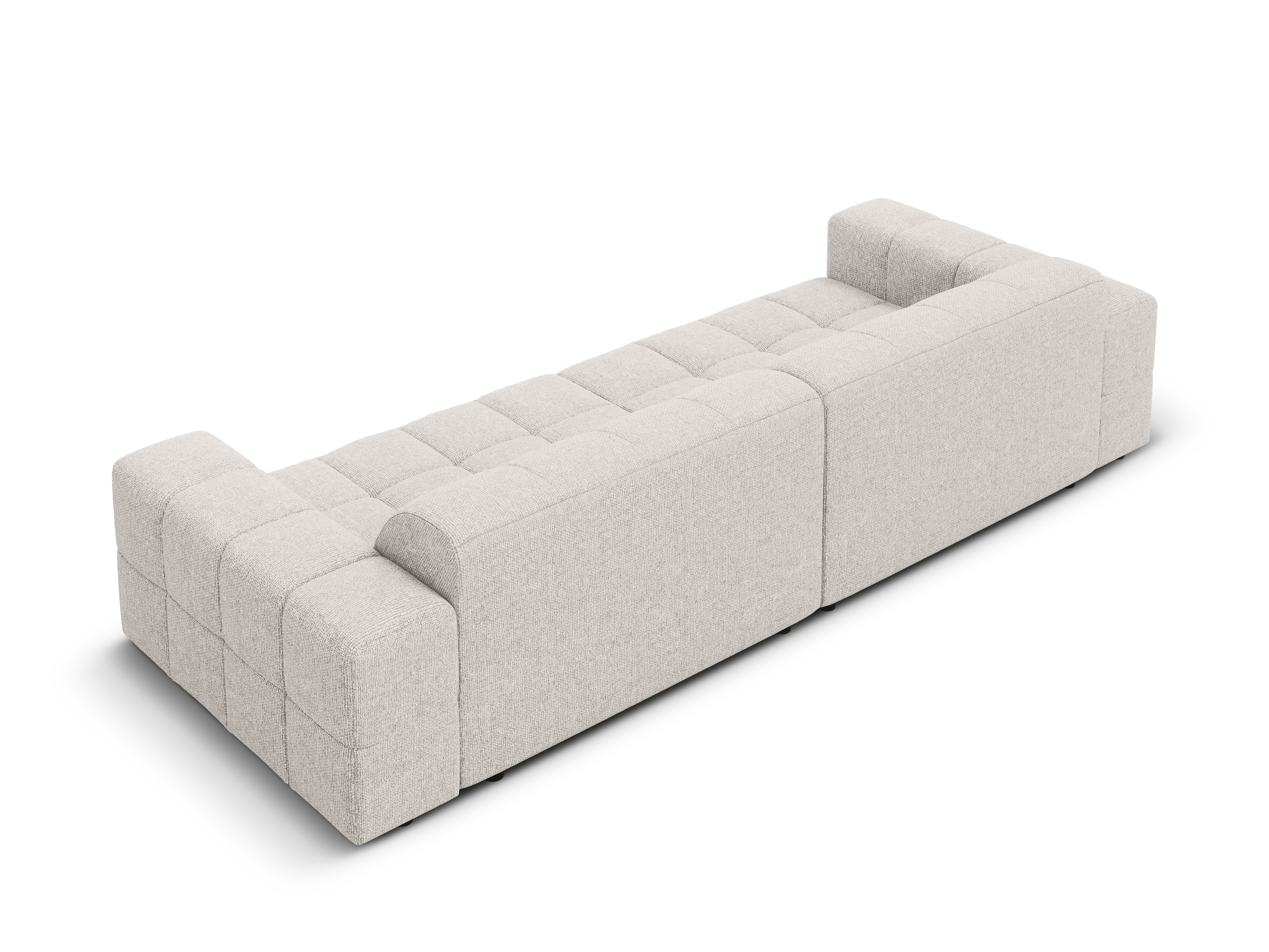 4-Personen-Sofa Chicago Hellgrau Szenil