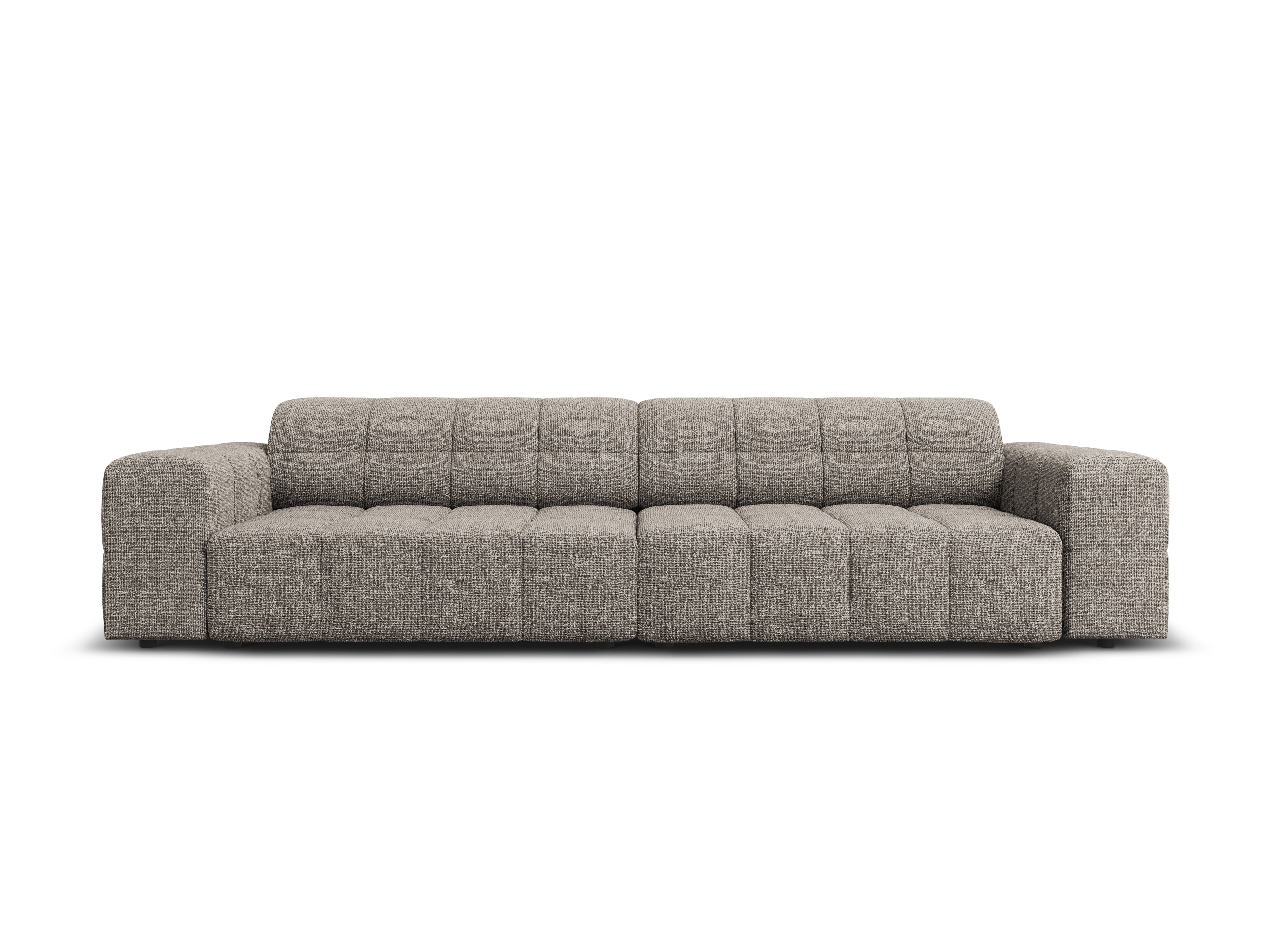 Chicago Grey 4-Person-Sofa