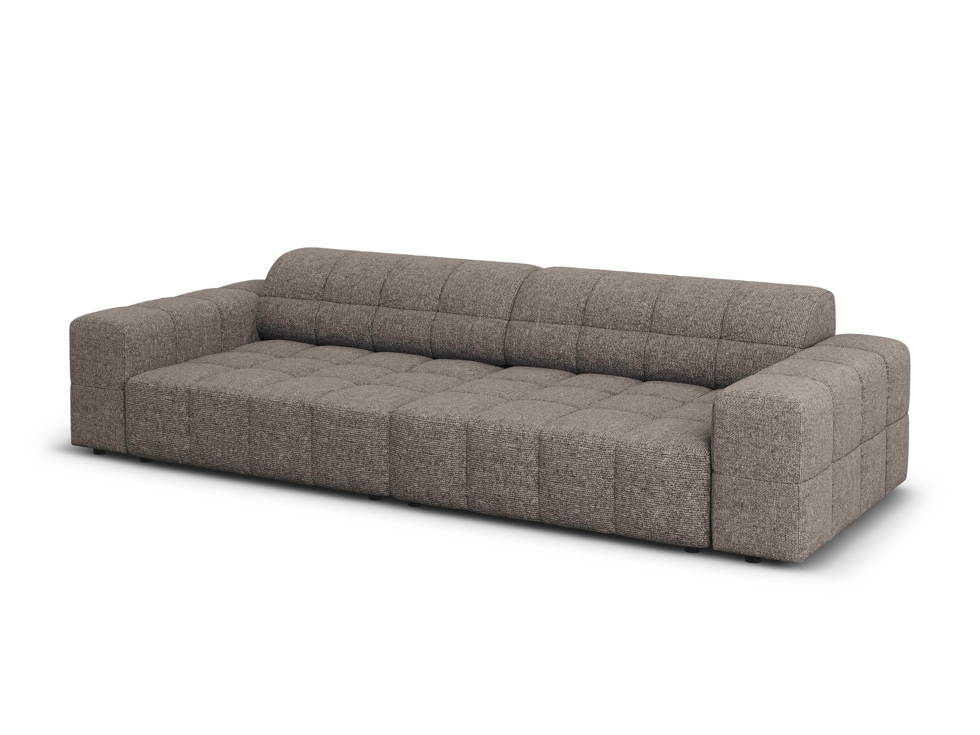 Chicago Grey 4-Person-Sofa