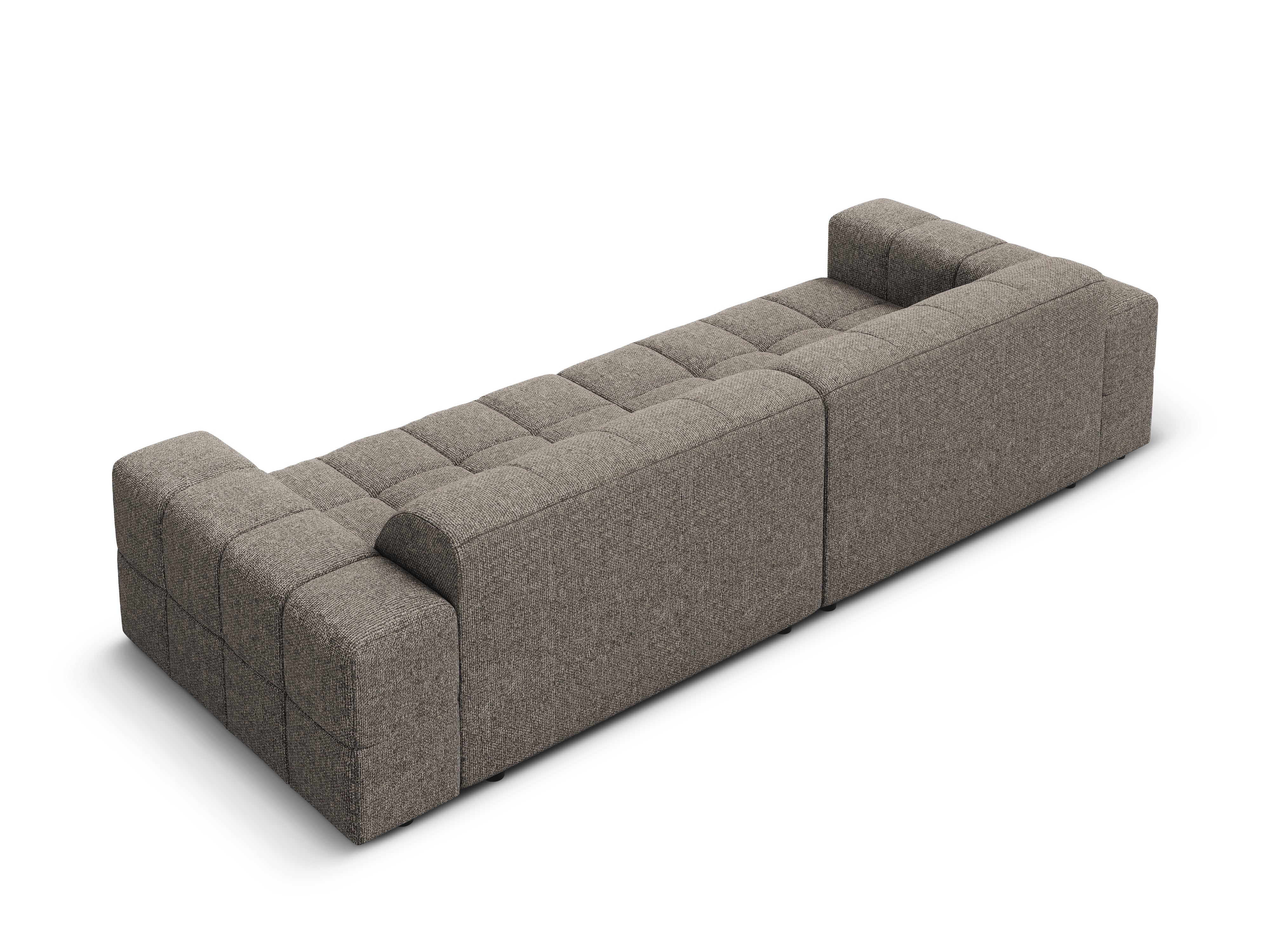 Chicago Grey 4-Person-Sofa