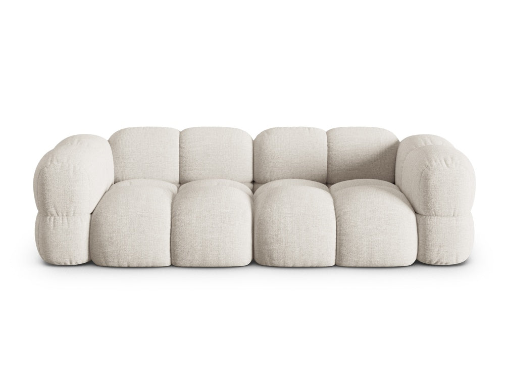 Sofa für 4 Personen LORETTO hellbeige