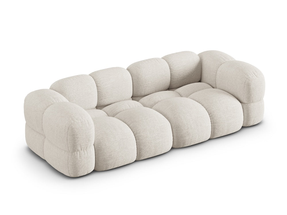 Sofa für 4 Personen LORETTO hellbeige