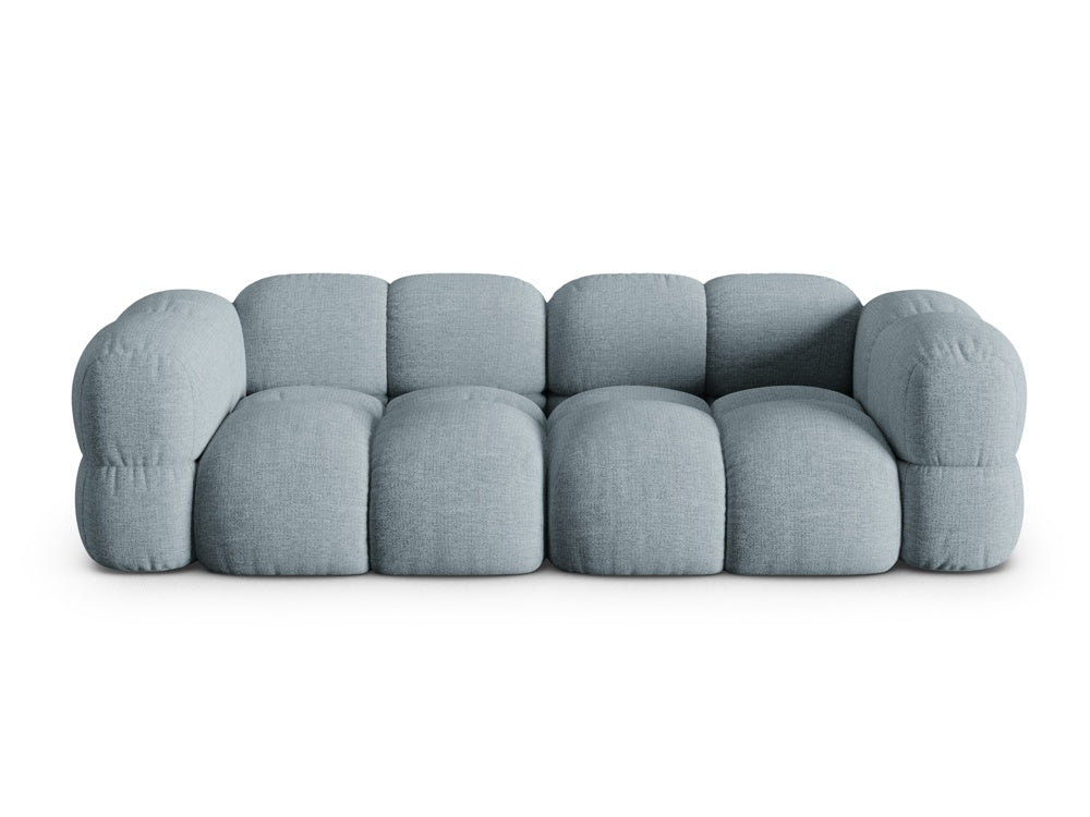 Sofa für 4 Personen LORETTO pastellblau